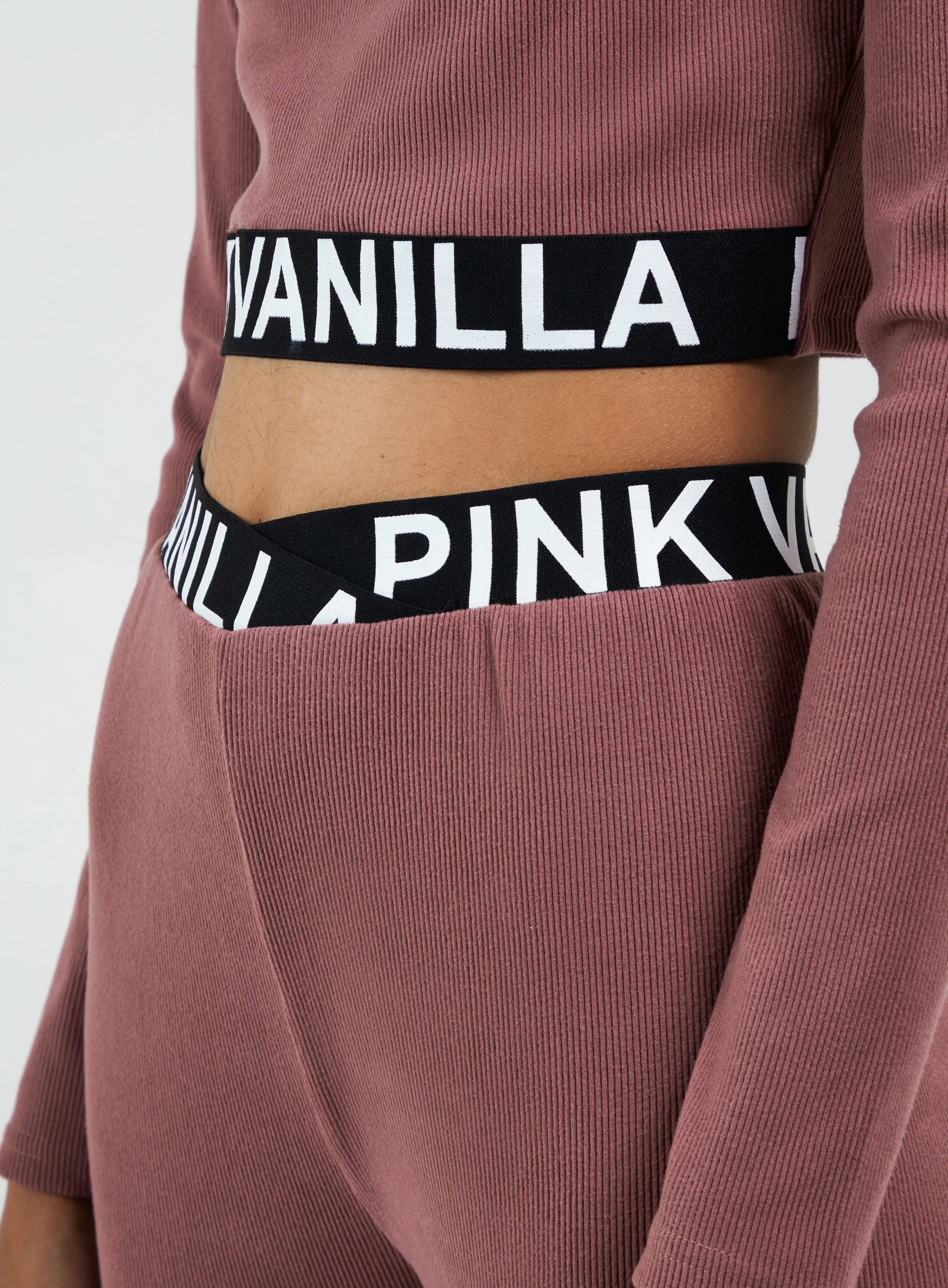 Ribbed Legging With Logo Waistband Leggings - Image 4