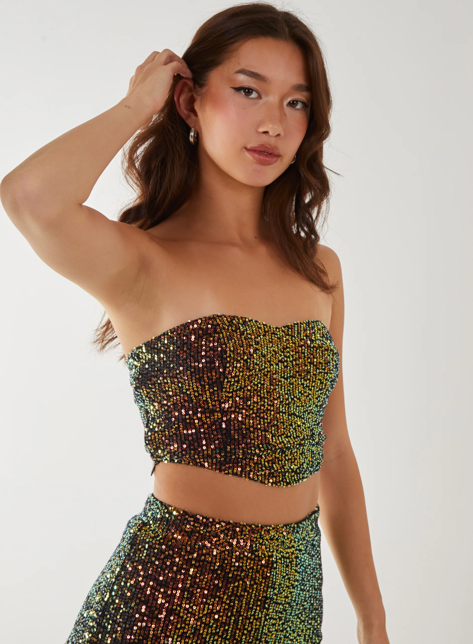 Sequin Corset Top - Image 3