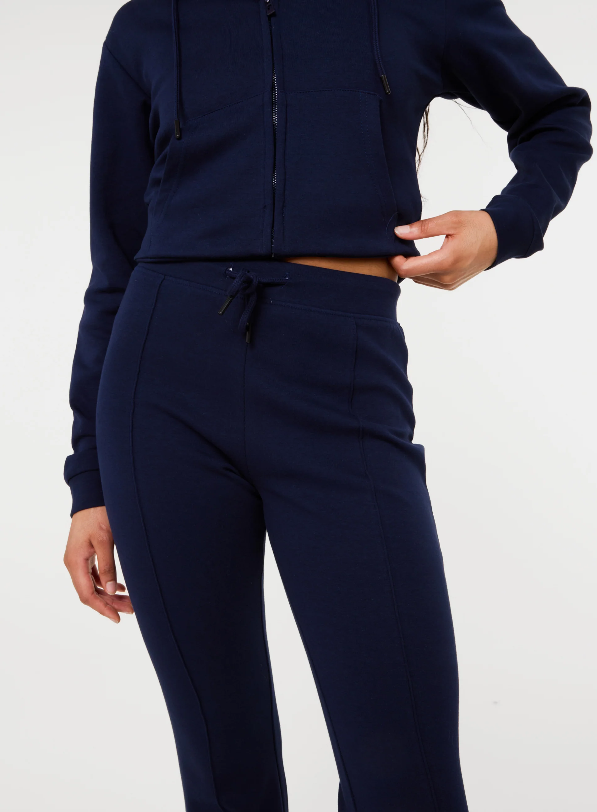 Pin Tuck Jersey Flares - Image 3