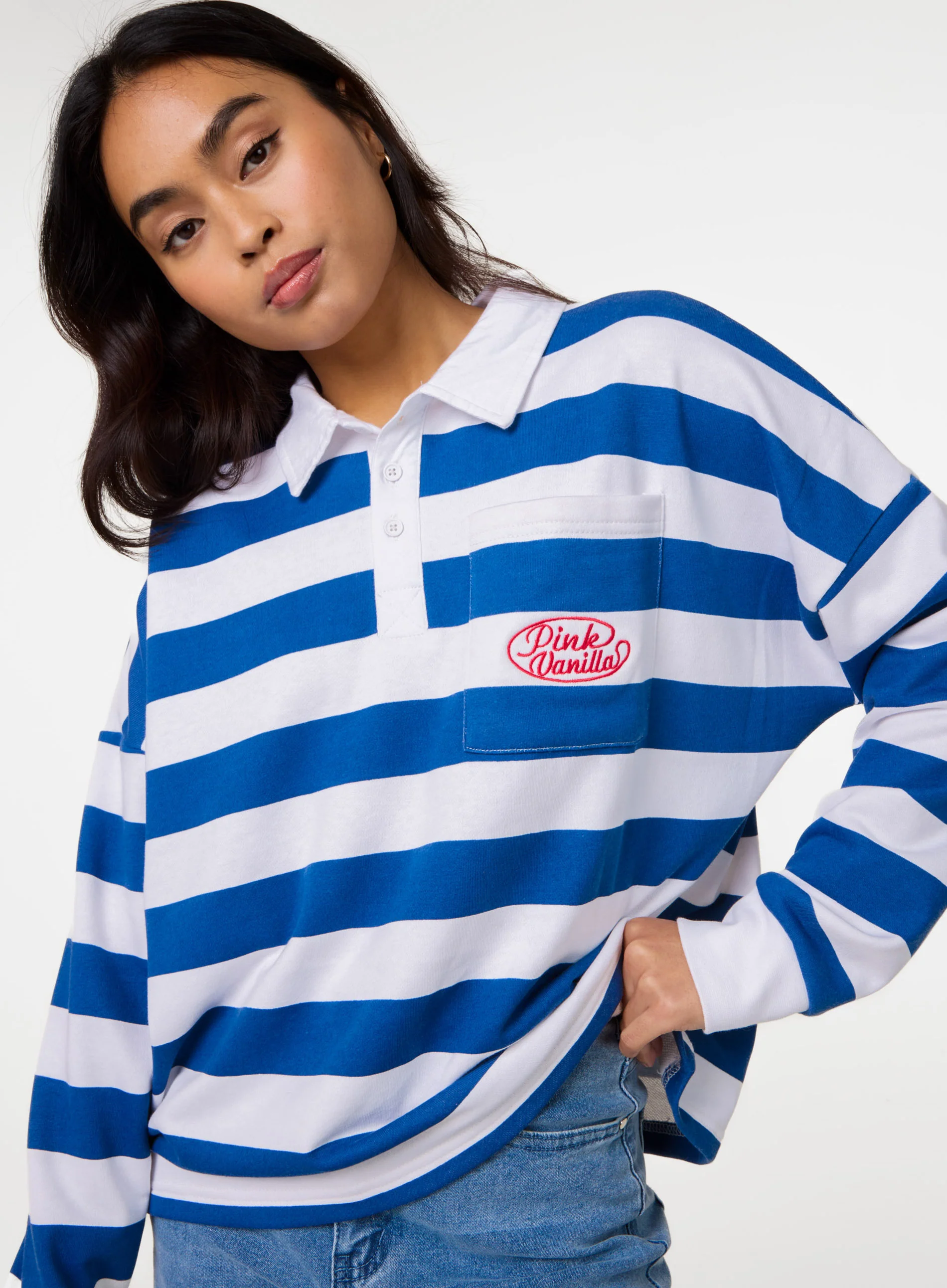 Stripe Rugby Top - Image 3