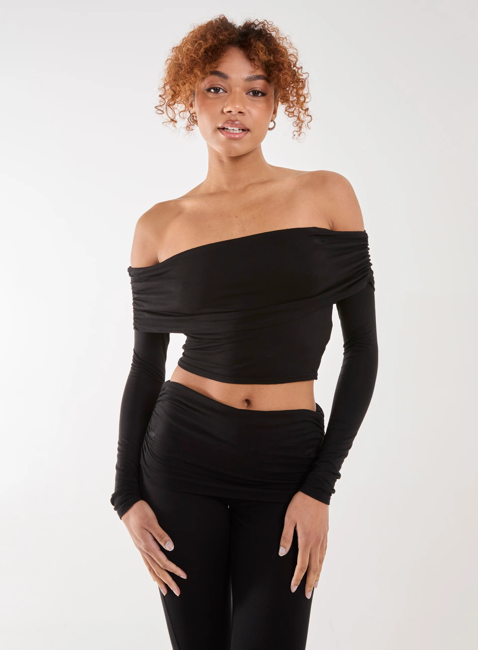 Off the Shoulder Lounge Top