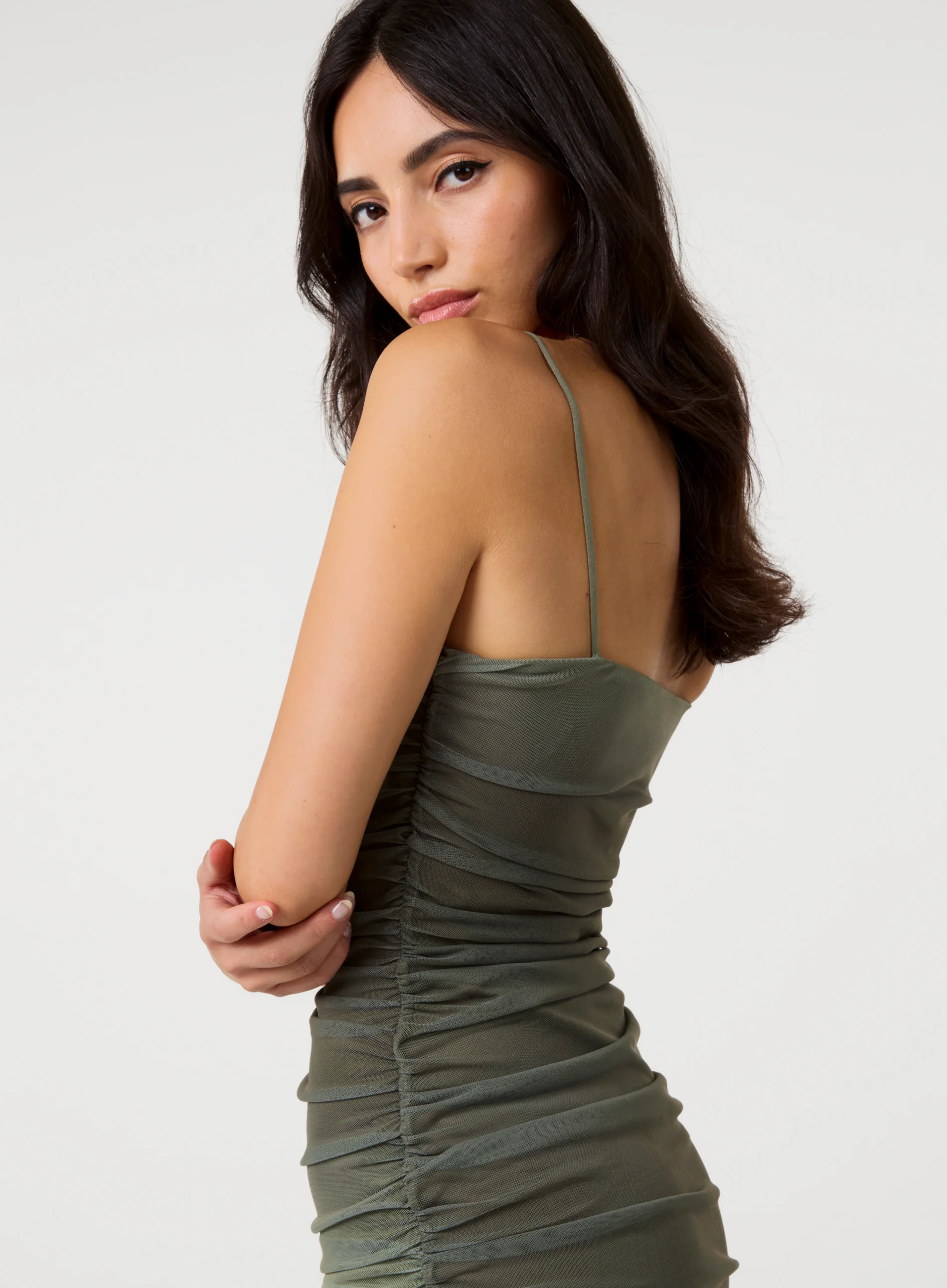 Ombre Mesh Midi Dress - Image 2