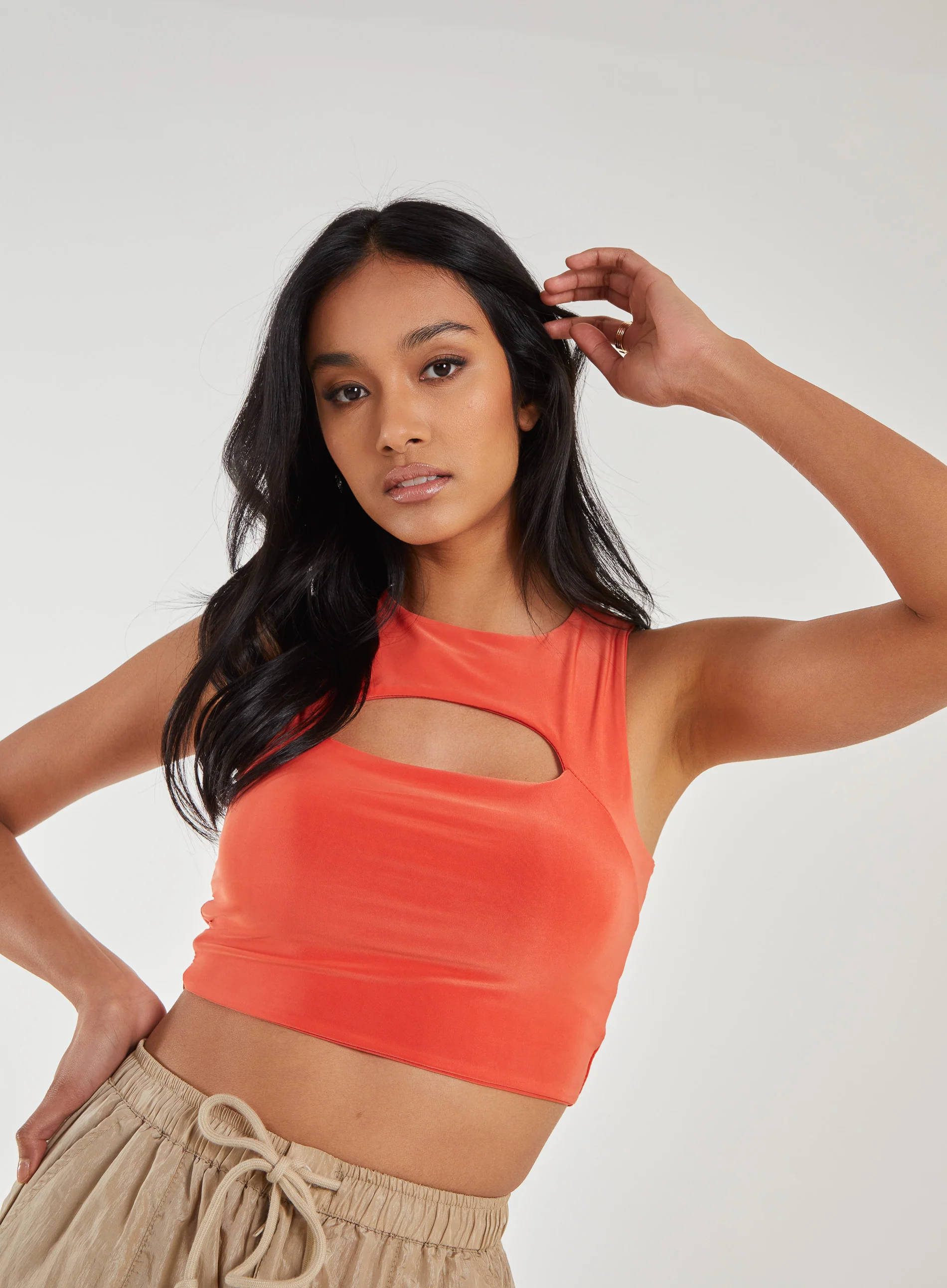 Letterbox Slinky Crop Top - Image 3