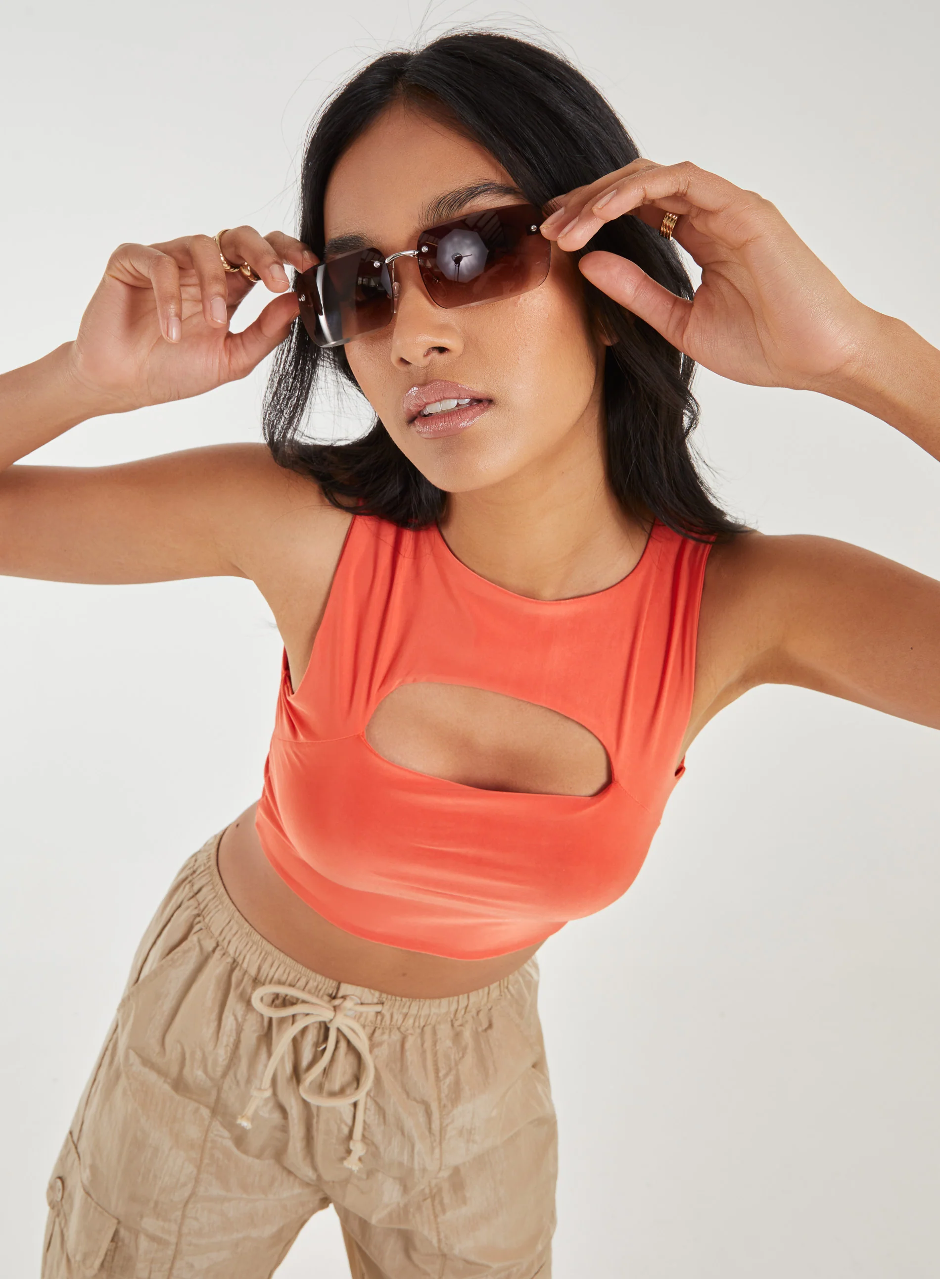 Letterbox Slinky Crop Top - Image 4