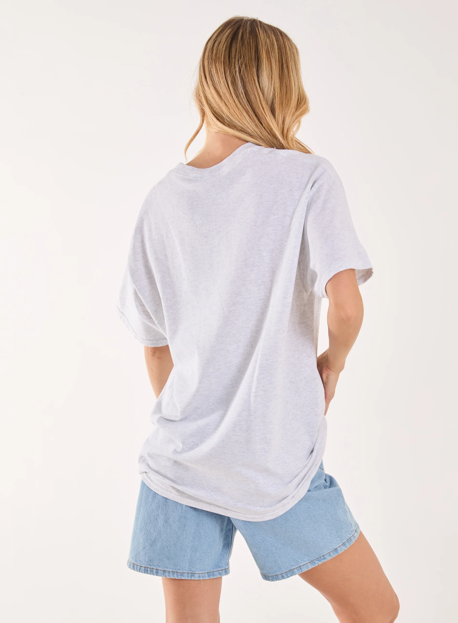 Orange Print Oversized T-shirt - Image 4