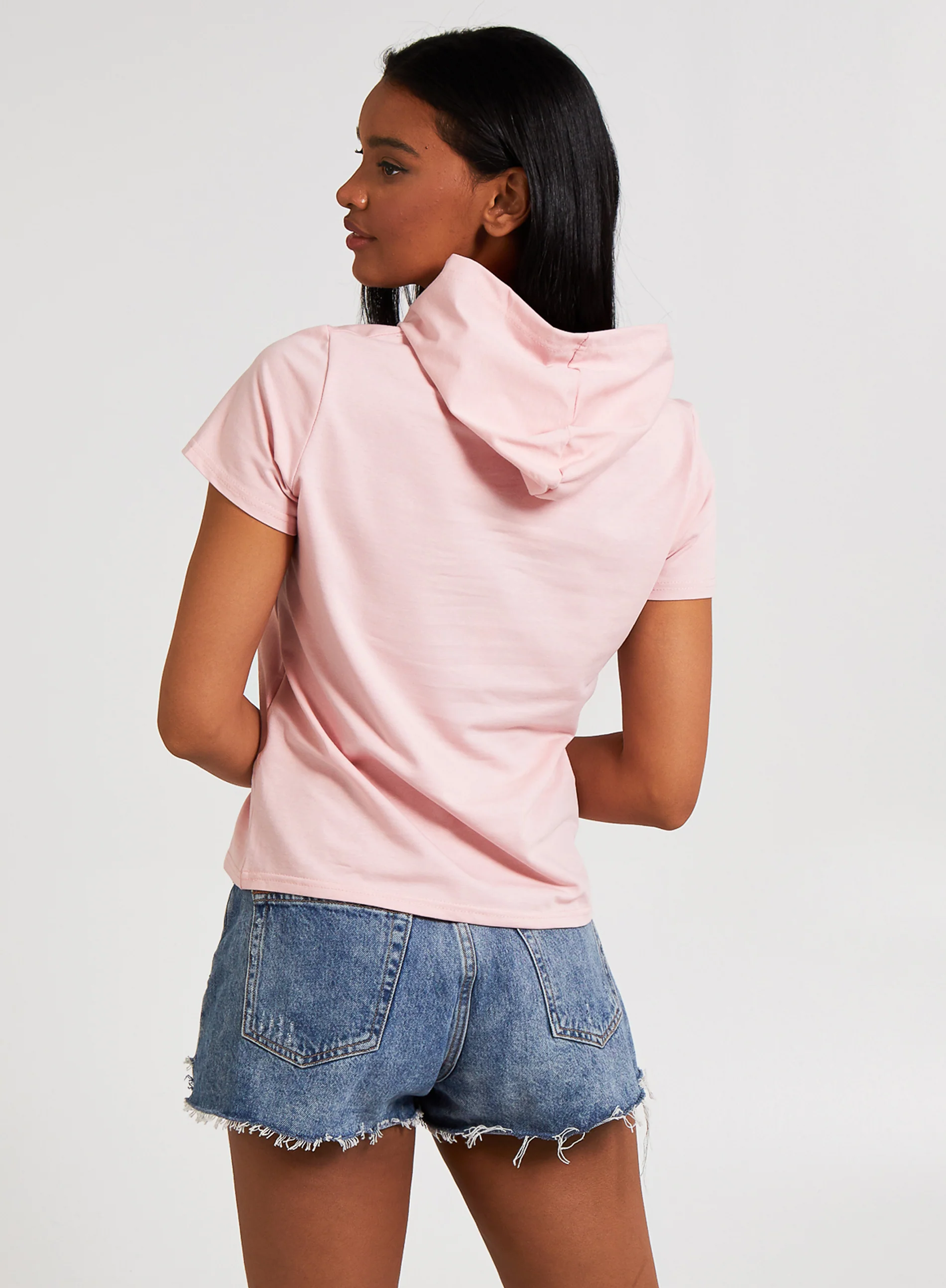 Bling Lips Hoodie Tee - Image 5