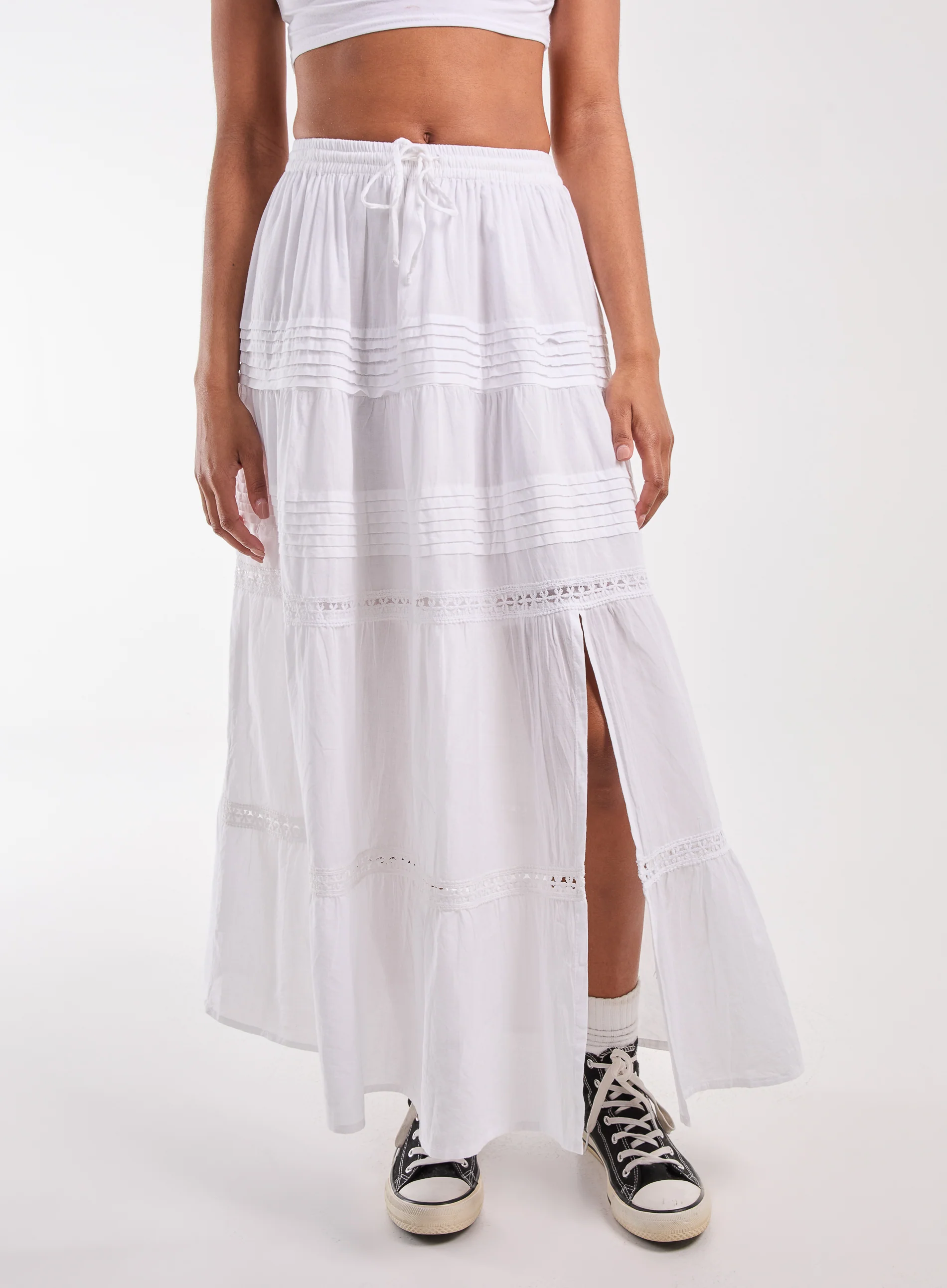 Prairie Tiered Maxi Skirt - Image 3