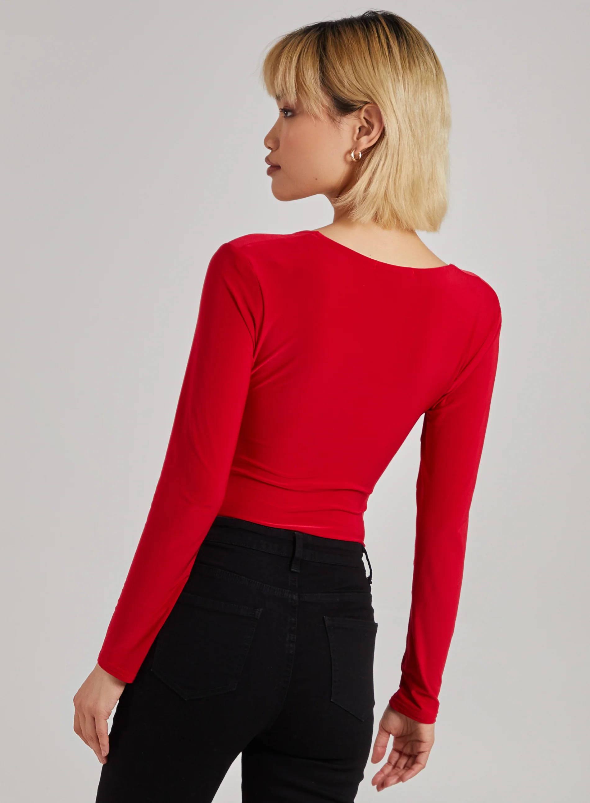 Square Neck Slink Bodysuit - Image 5