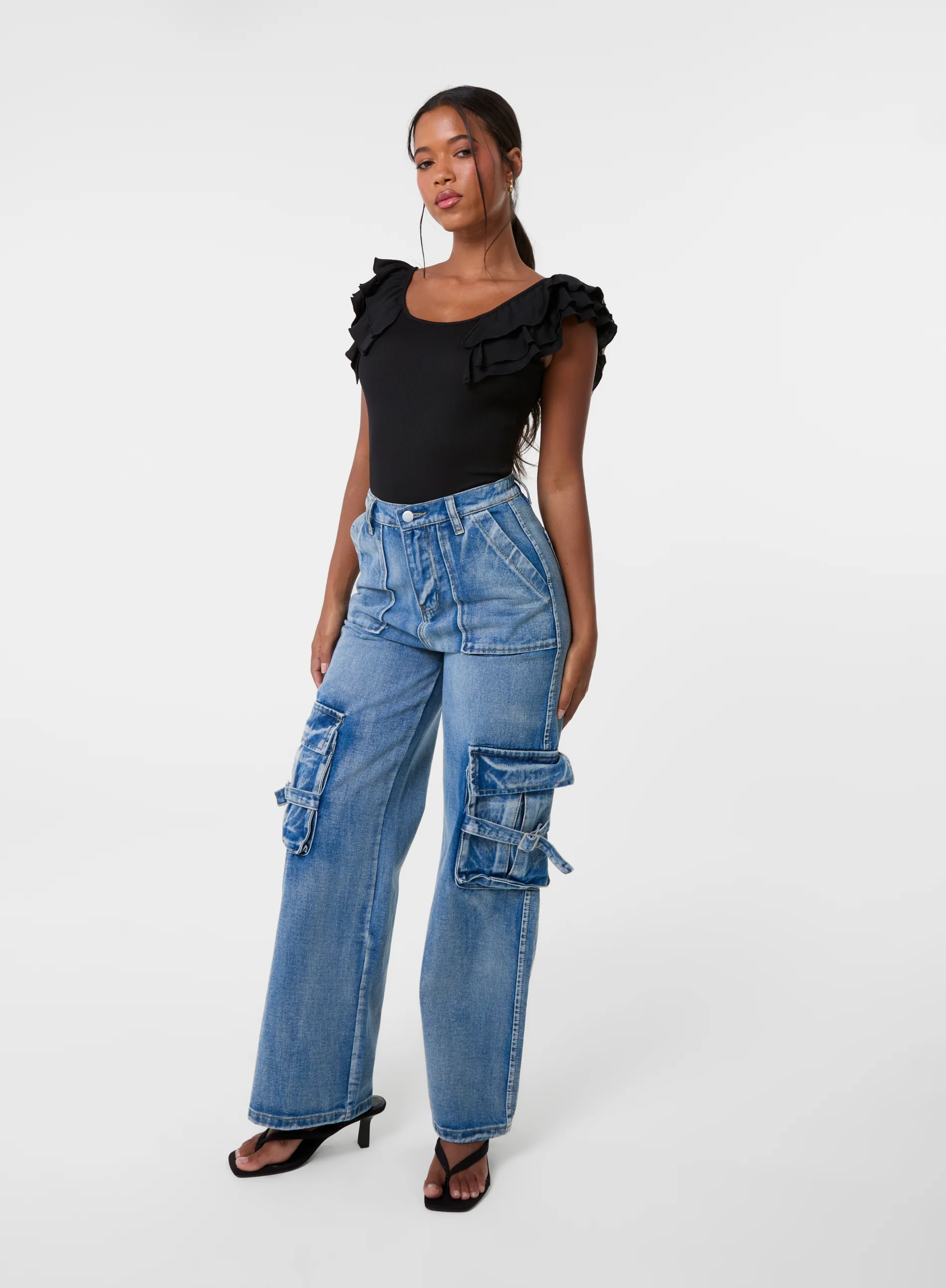 Ruffle Sleeve Bodysuit - Image 3