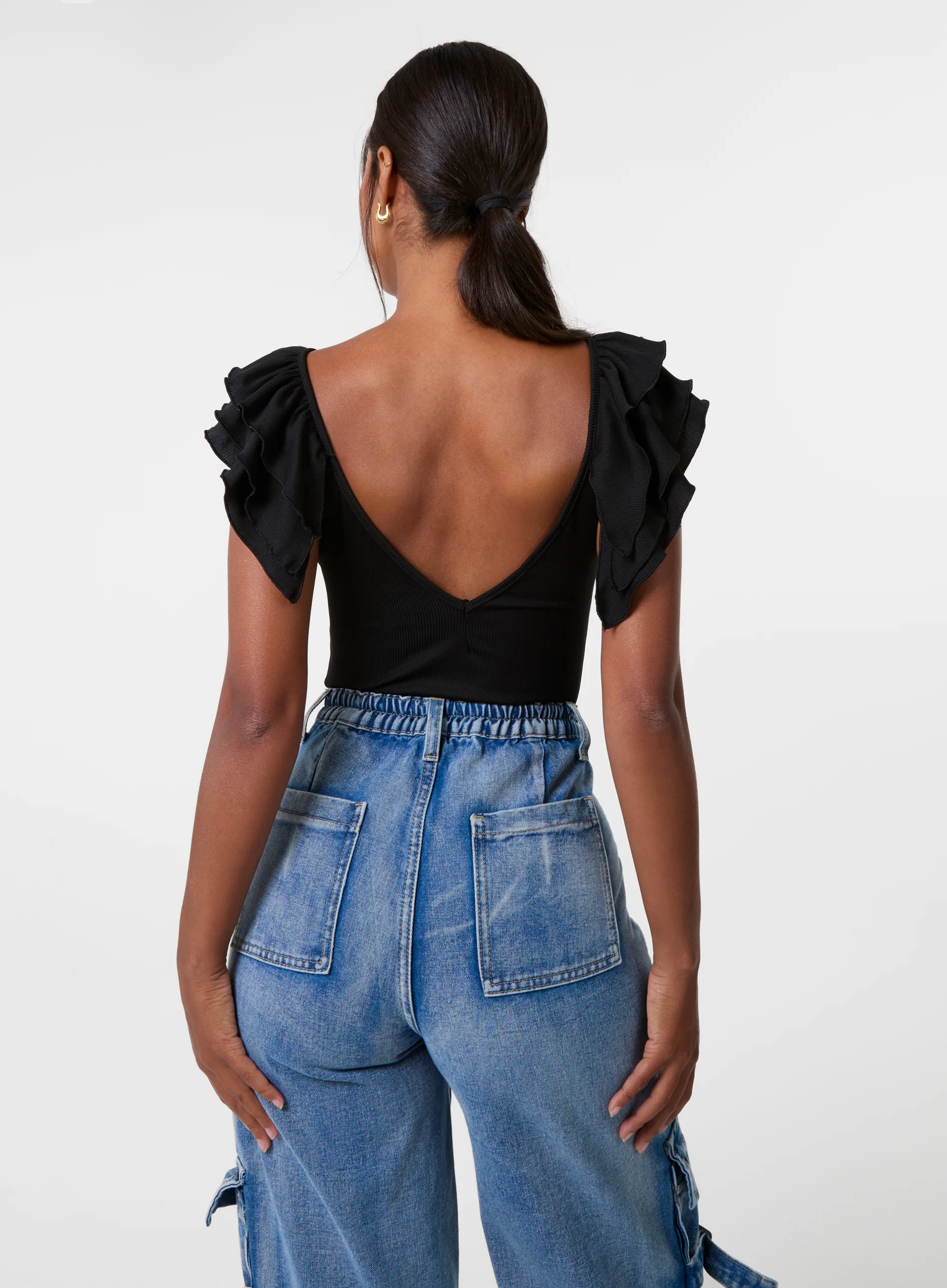 Ruffle Sleeve Bodysuit - Image 5