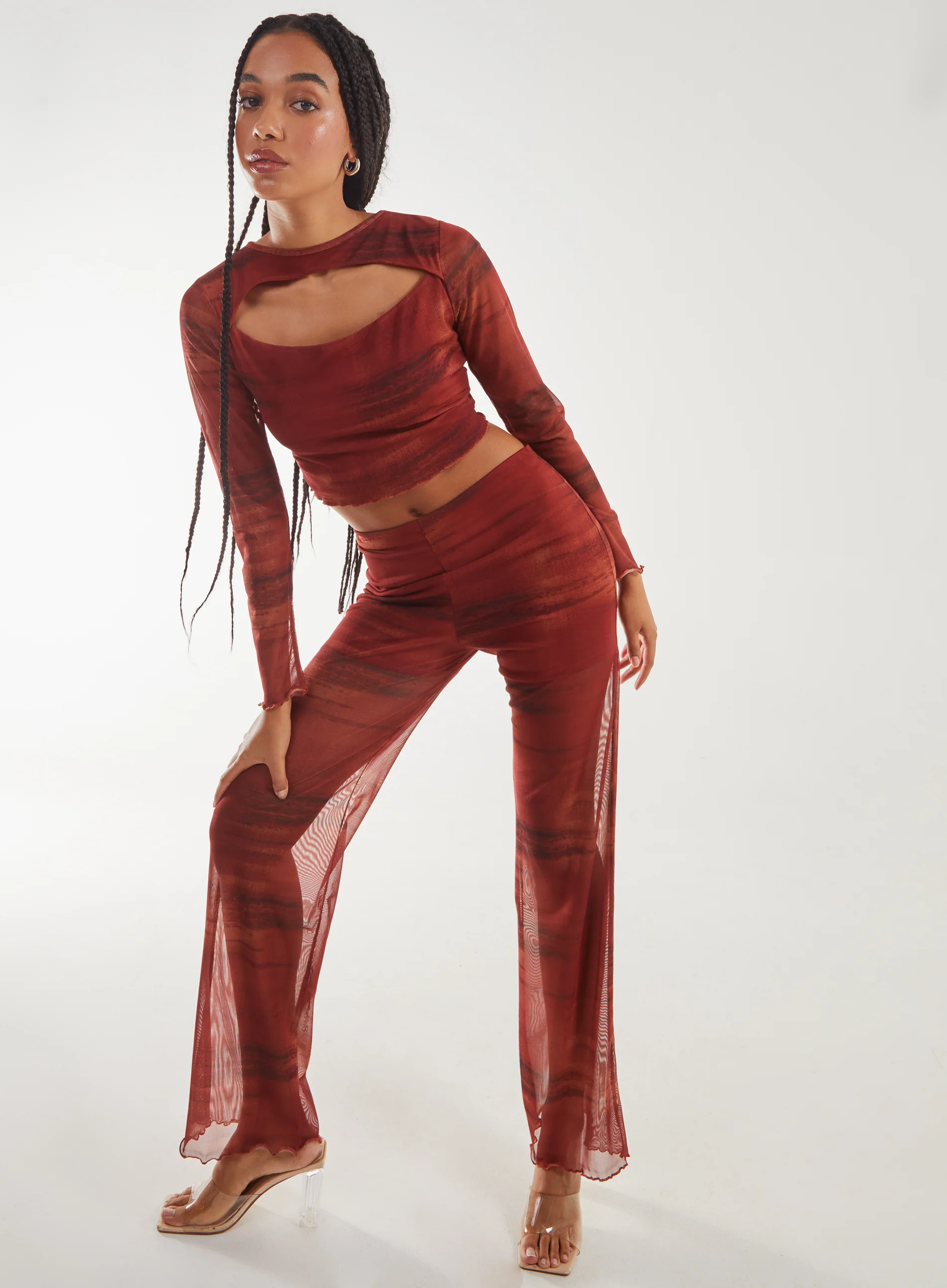 Saturn Long Sleeve Letterbox Top - Image 2