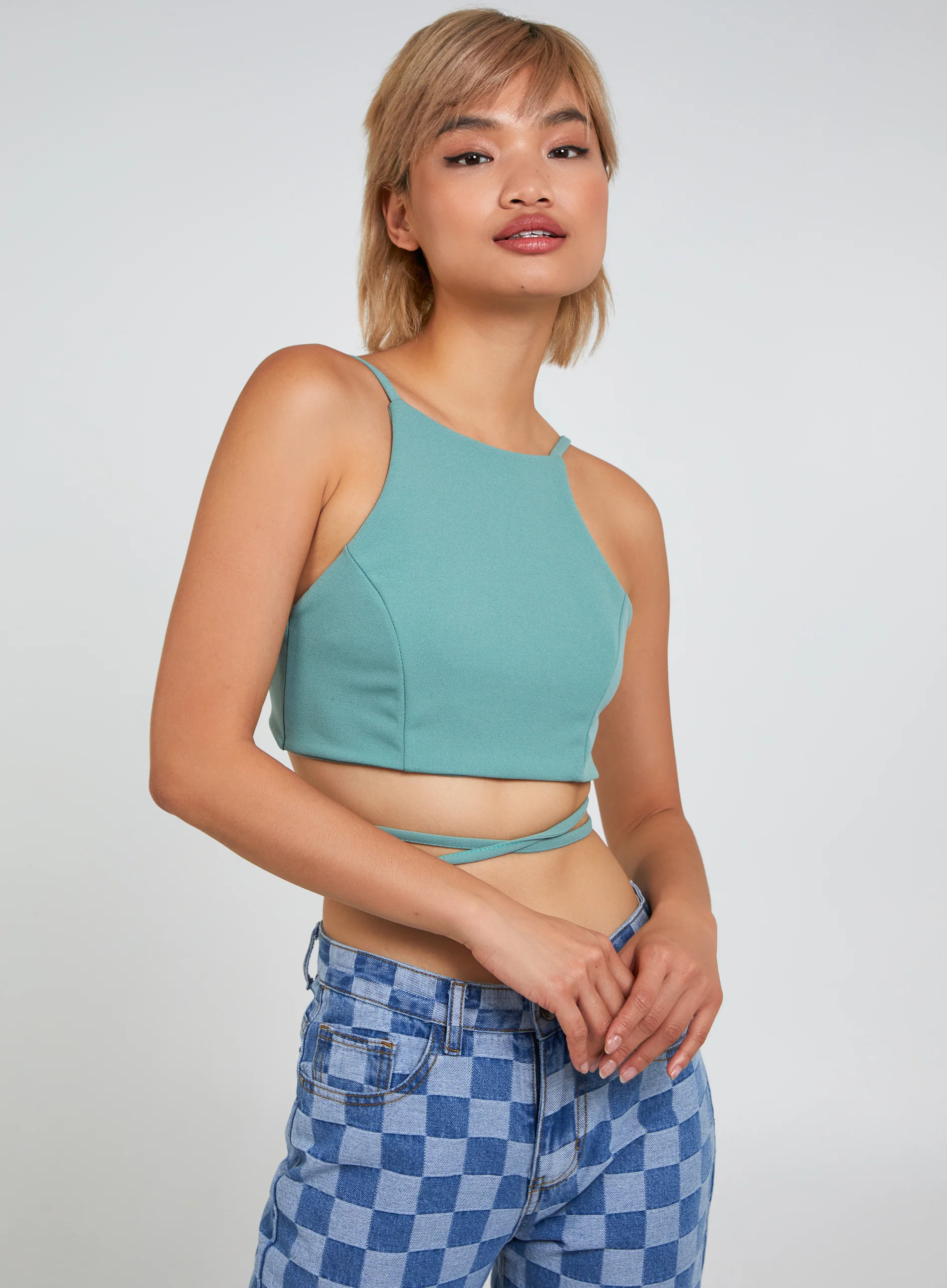 Tie Back Crop Top - Image 5