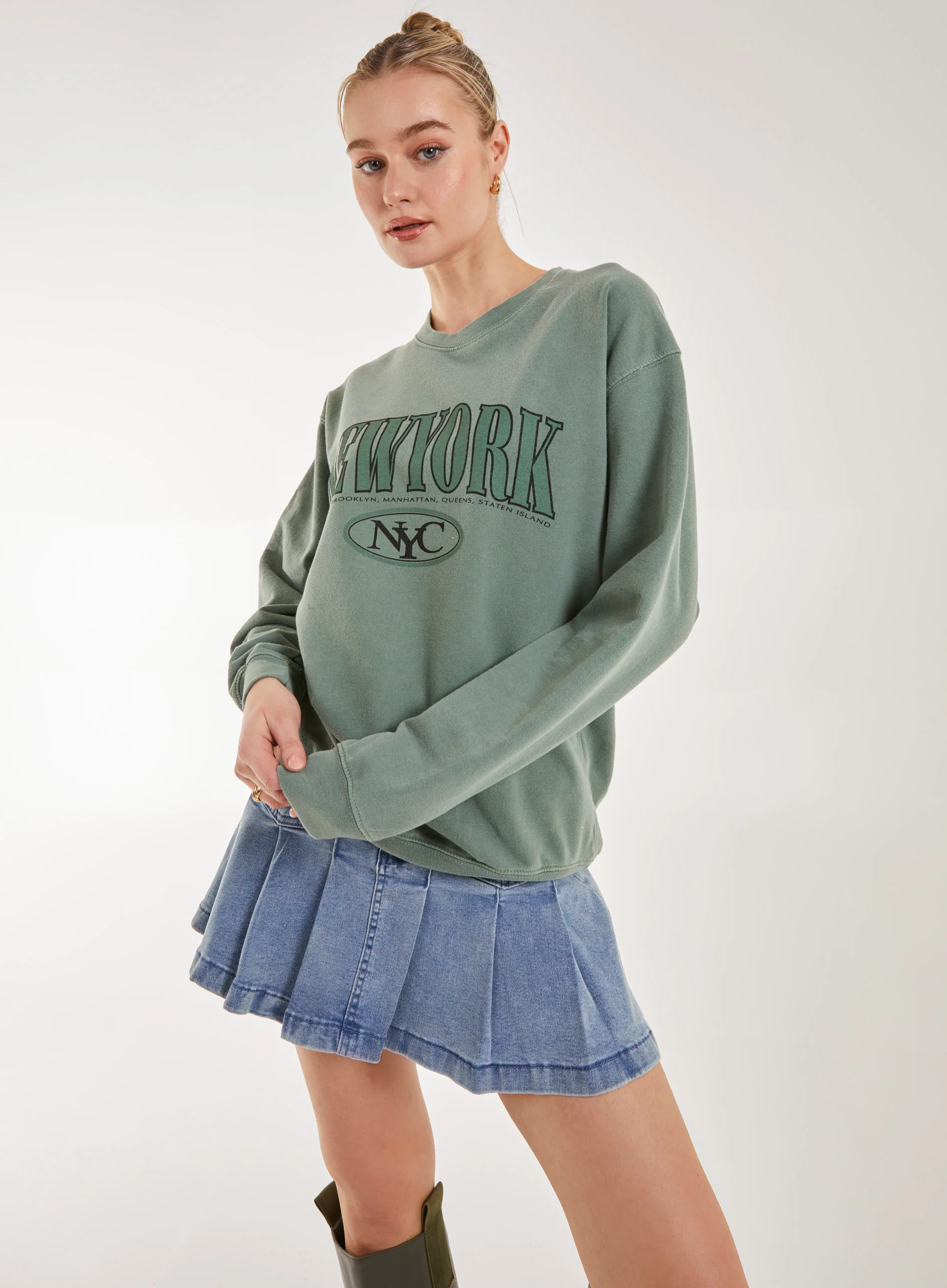 Washed New York Sweatshirt