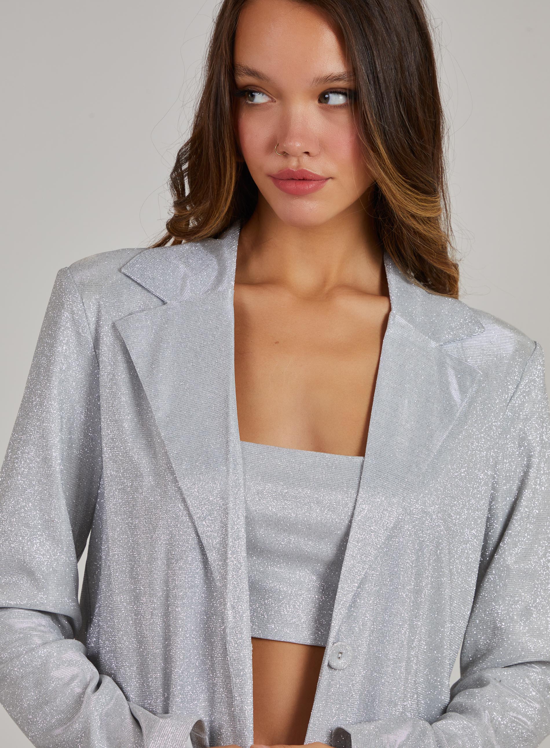 Sparkle Oversized Blazer - Image 3