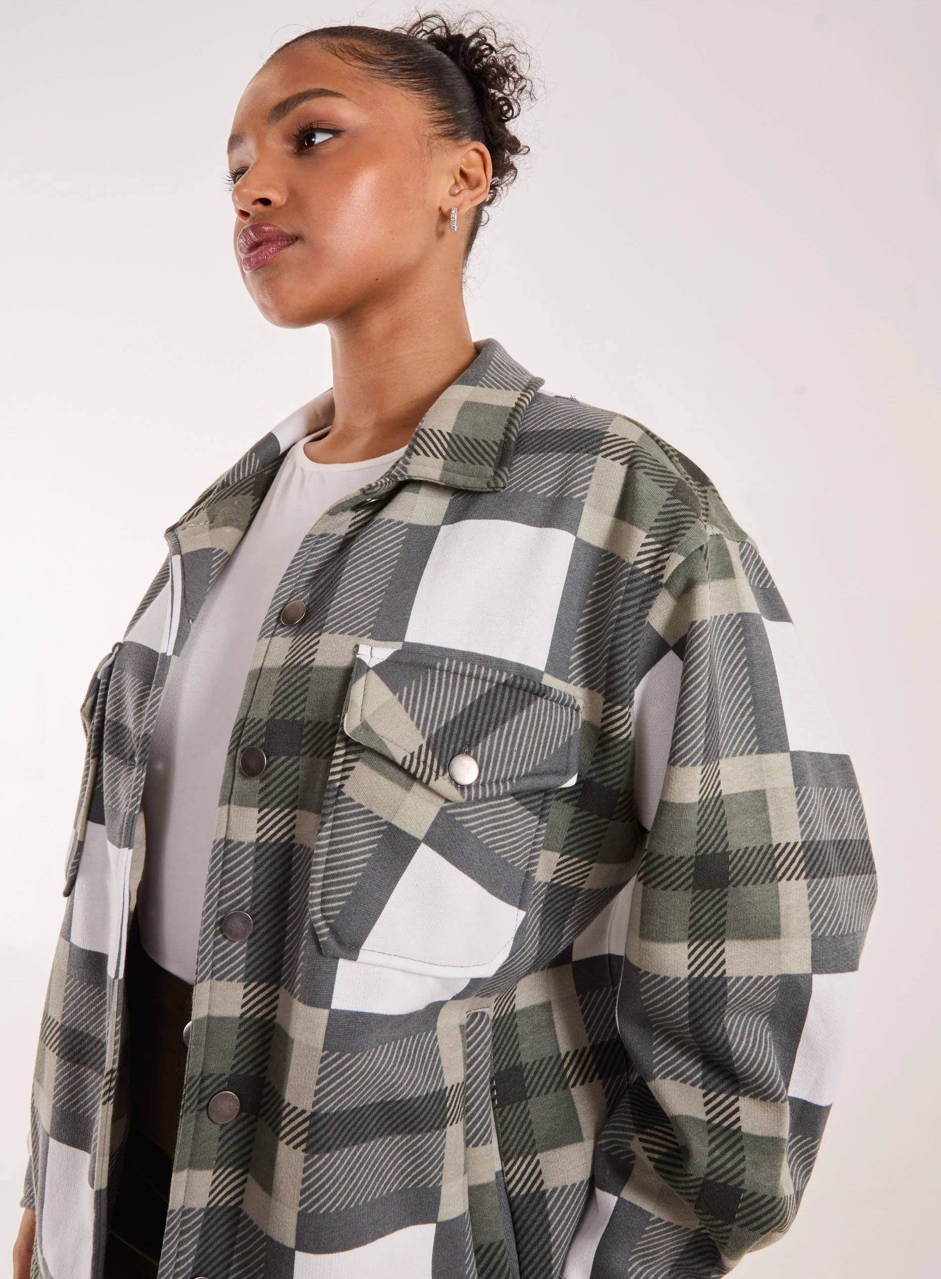 Check Shacket - Image 3
