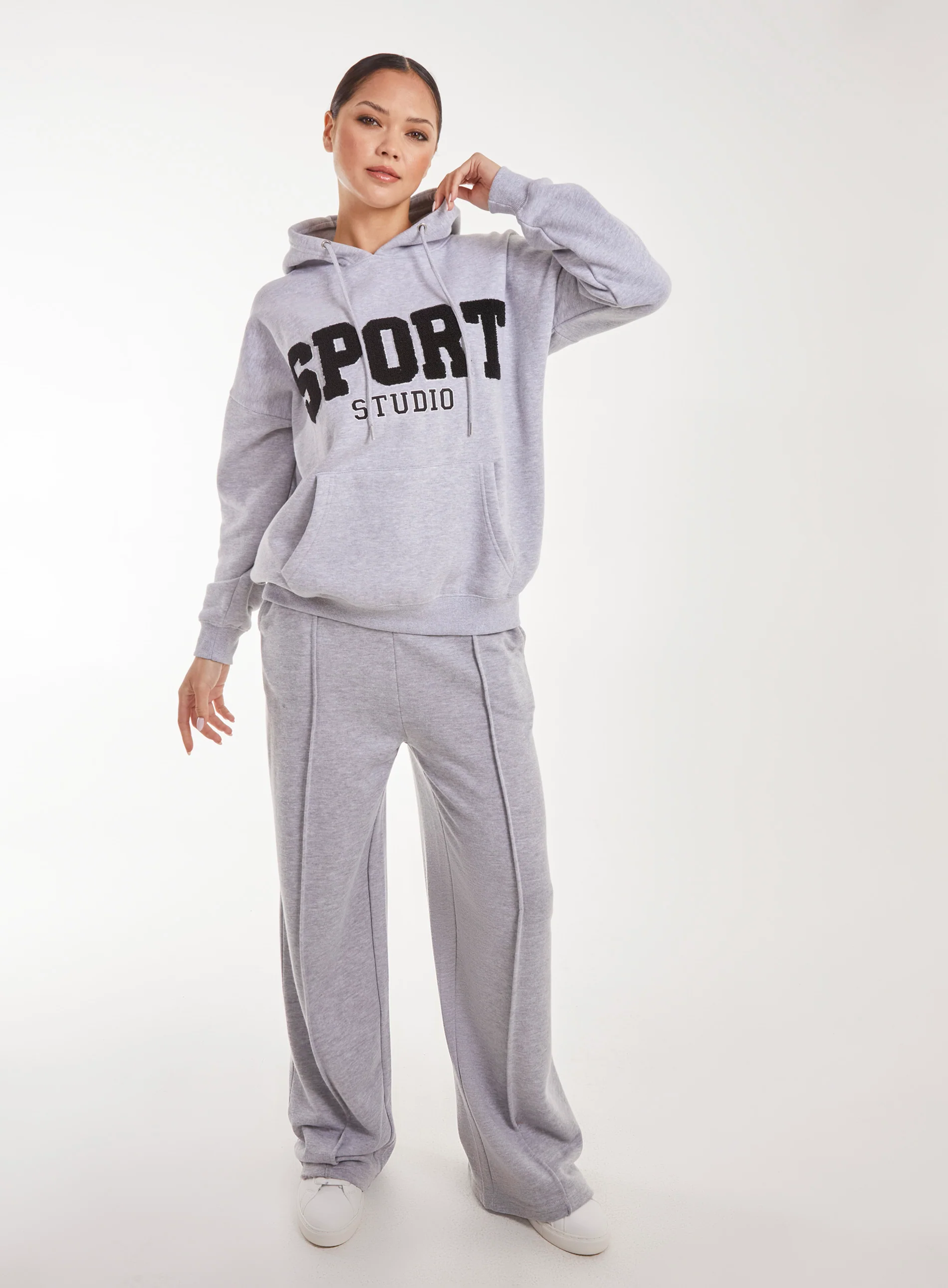 Sport Studio Textured Hoodie - Image 3