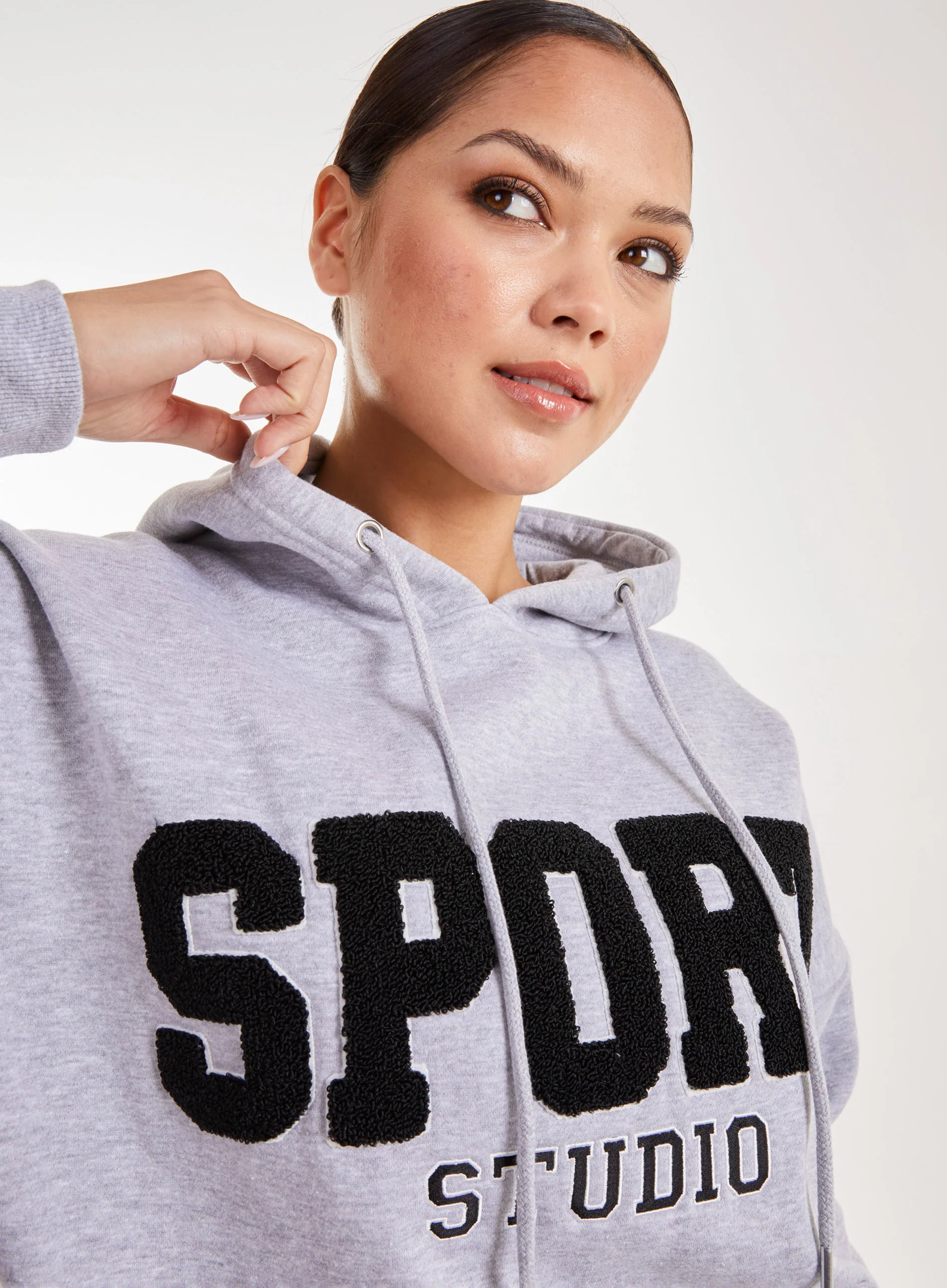 Sport Studio Textured Hoodie - Image 4