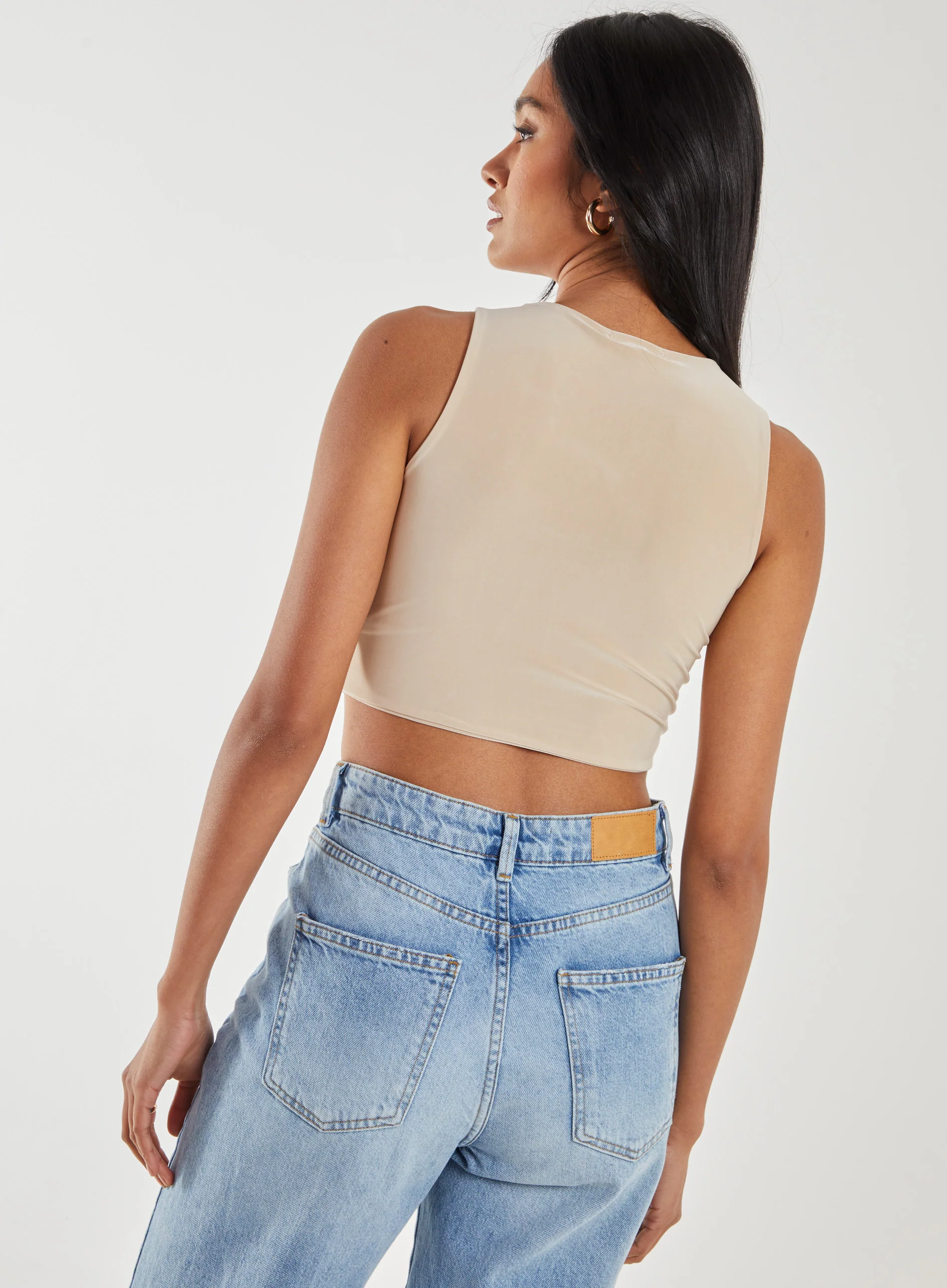 Letterbox Slinky Crop Top - Image 5