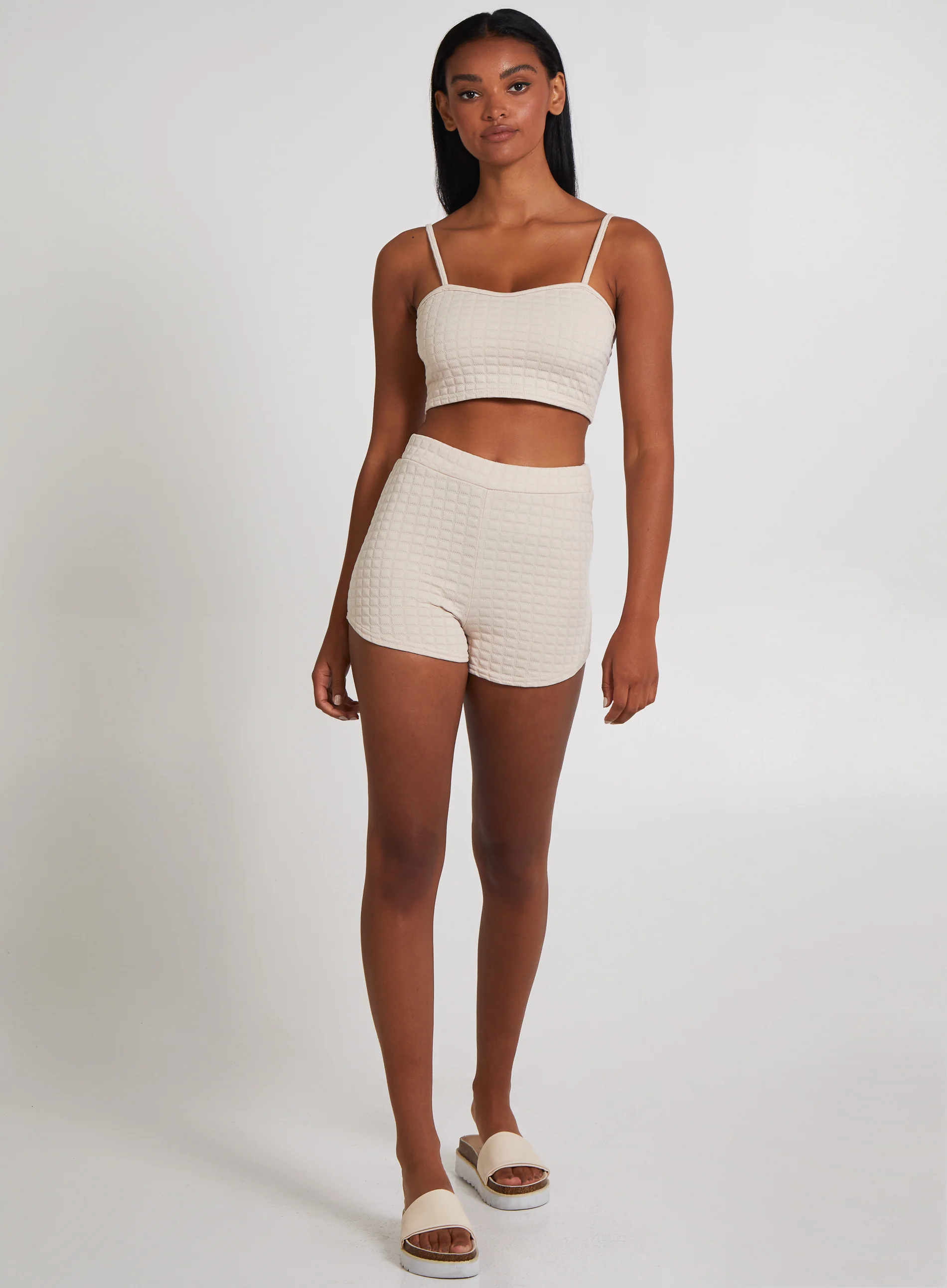 Quilted Crop Top - Image 4