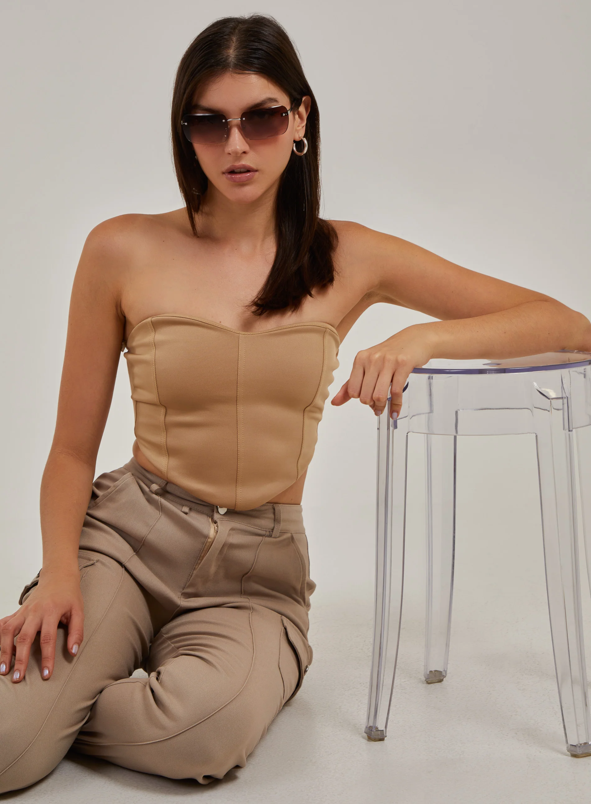 Seam Detail Corset - Image 5