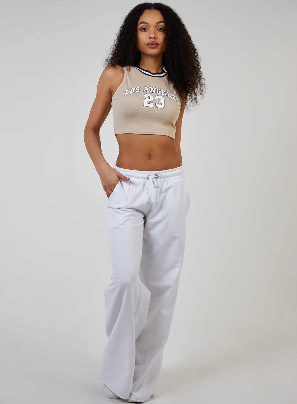 Sports Stripe Varsity Super Crop - Image 3