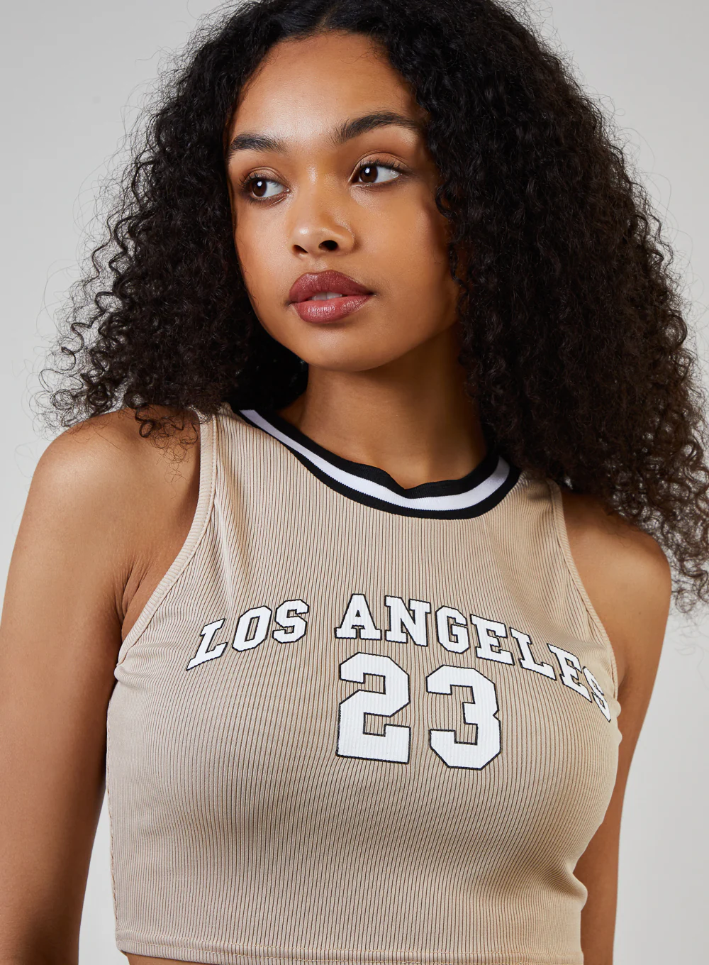 Sports Stripe Varsity Super Crop - Image 4