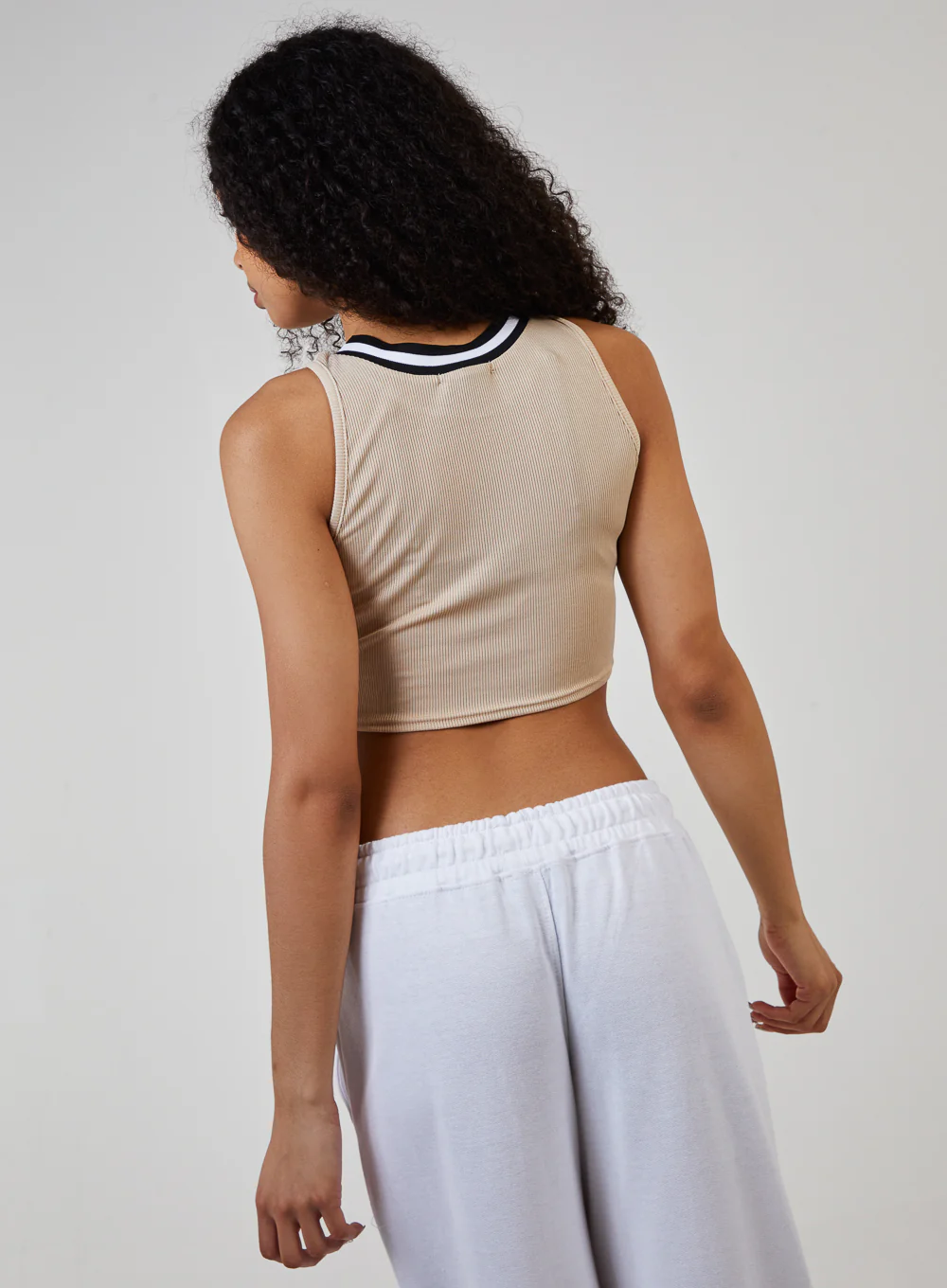 Sports Stripe Varsity Super Crop - Image 5