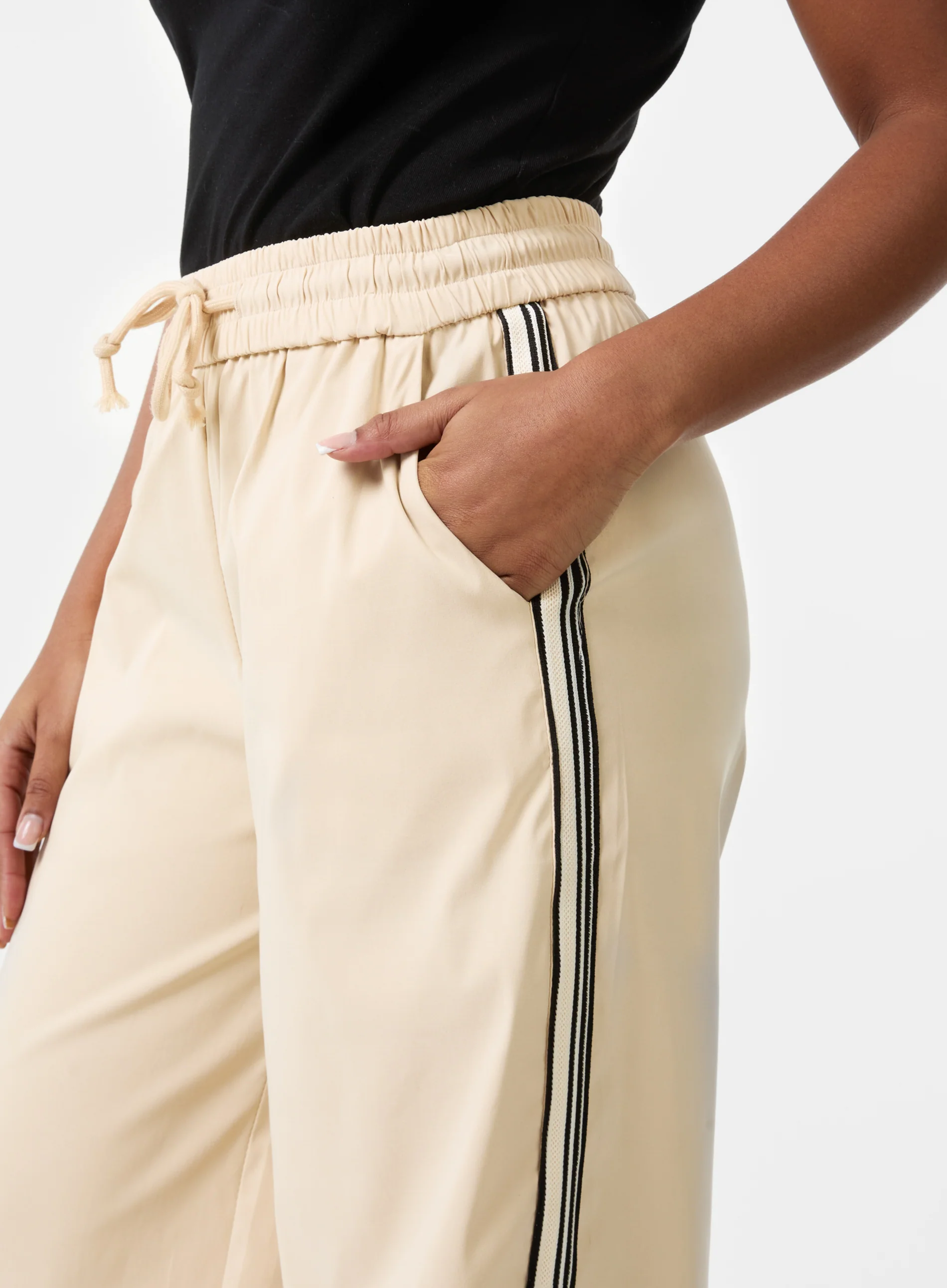 Stripe Tracksuit Bottoms - Image 3