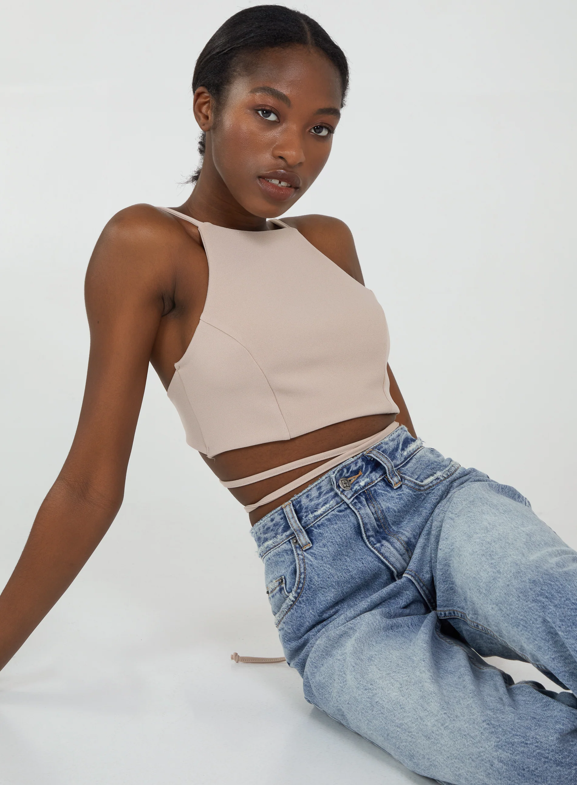 Tie Back Crop Top - Image 5