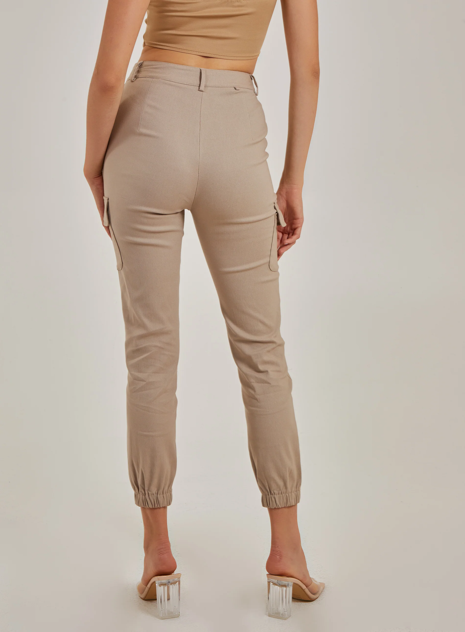 Utility Stretch Cargo Trousers - Image 5