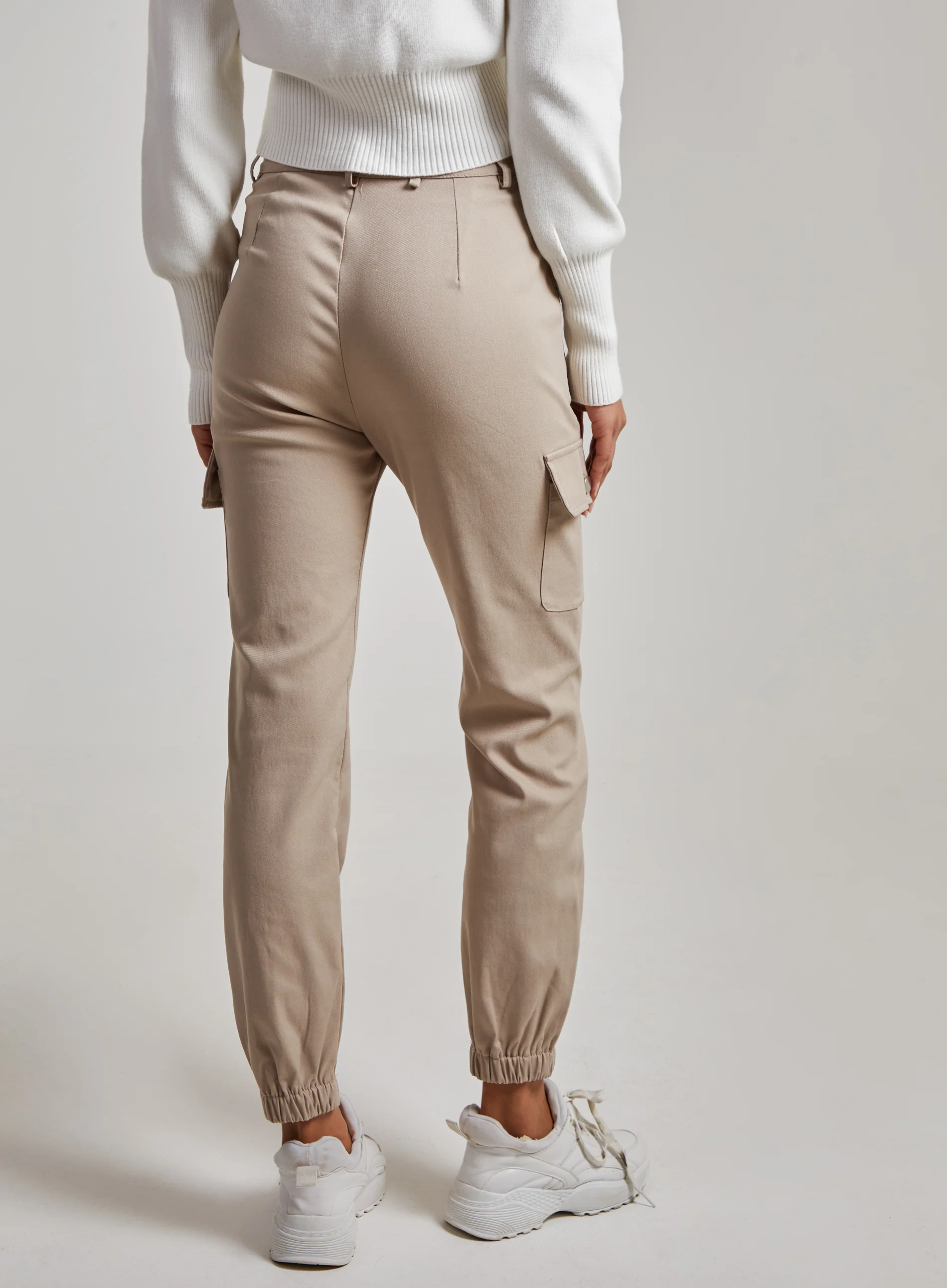 Utility Stretch Cargo Trousers - Image 4