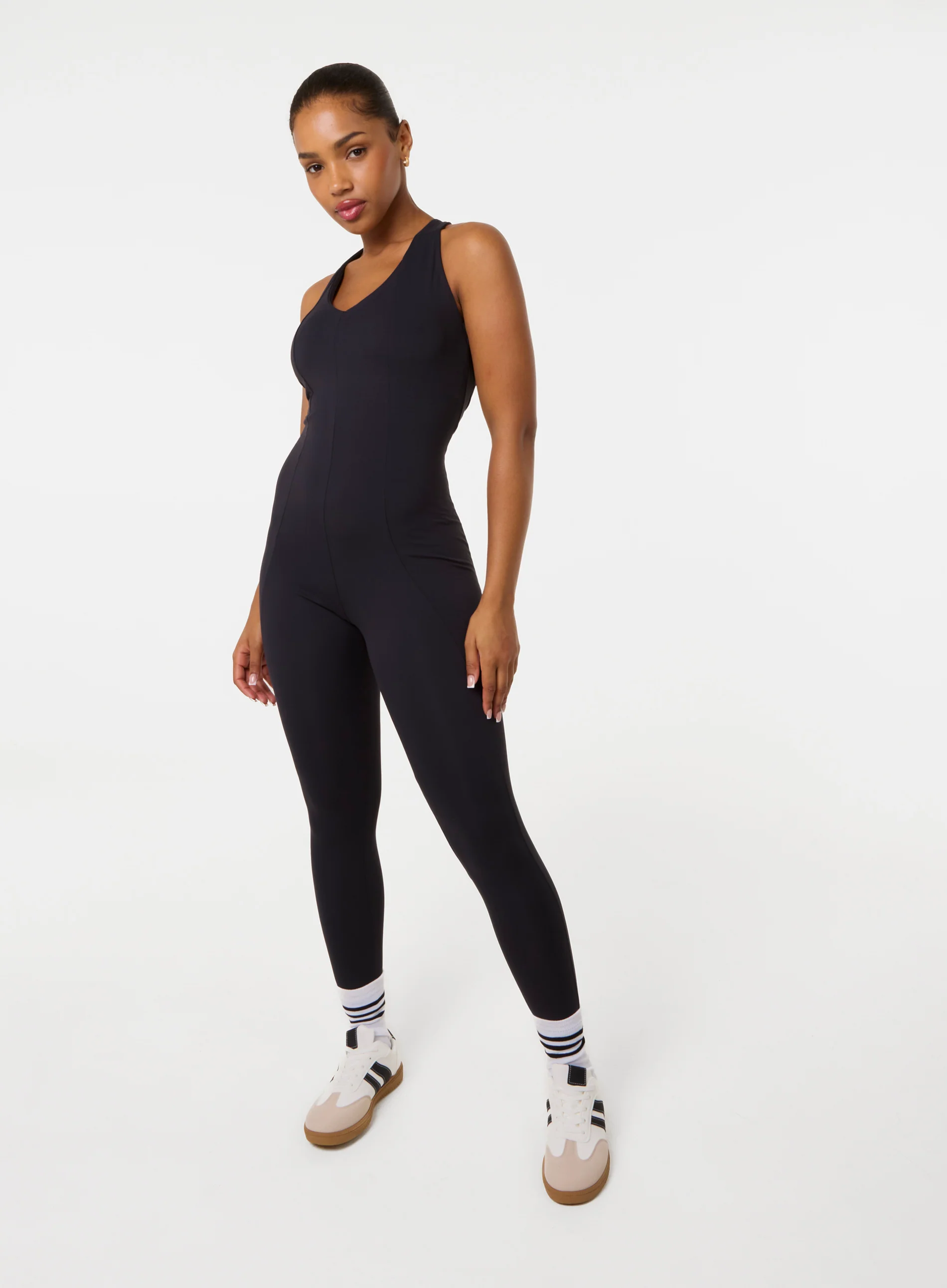 Strappy Back Unitard - Image 3