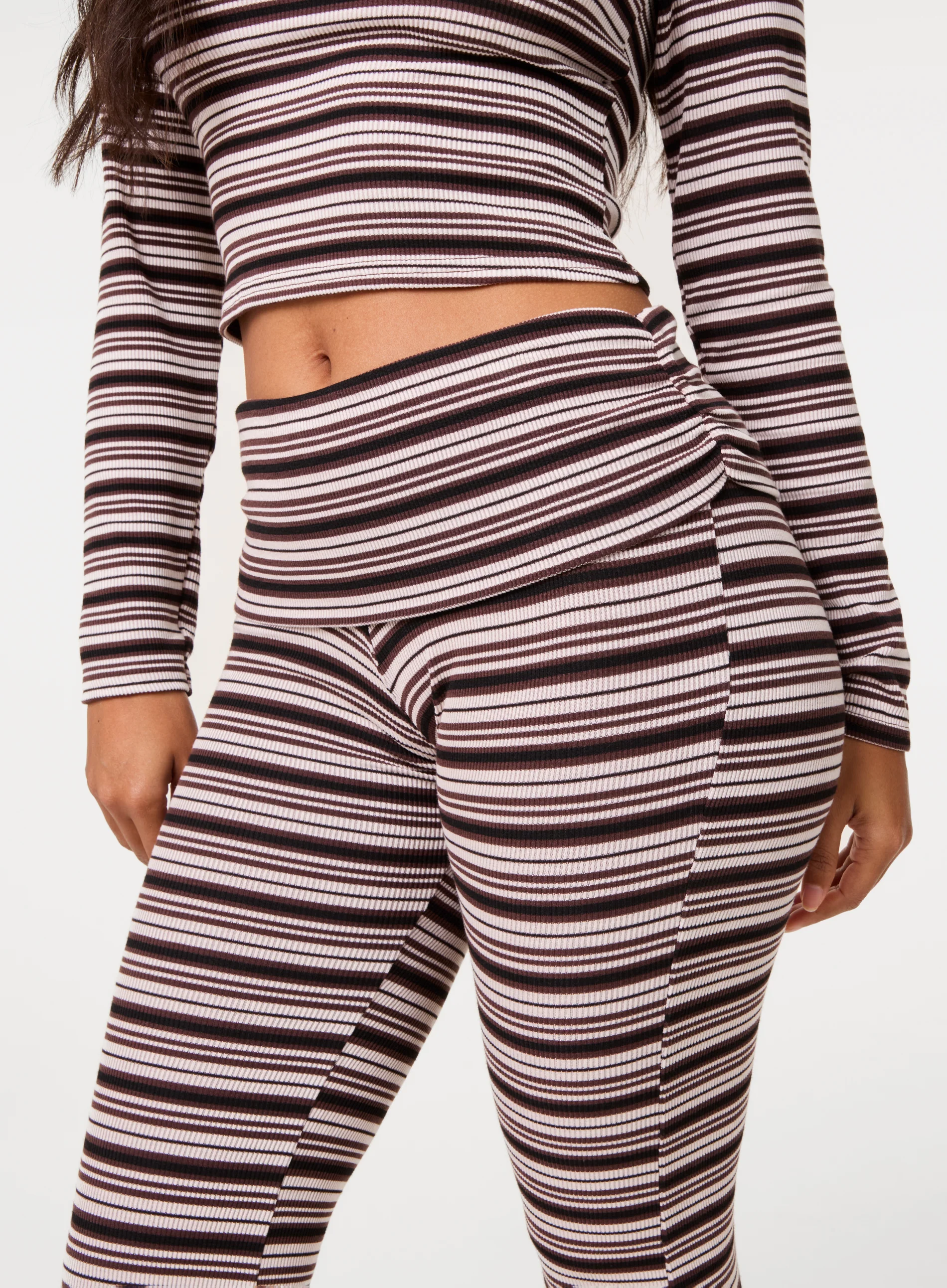 Stripe Turnover Trousers - Image 3