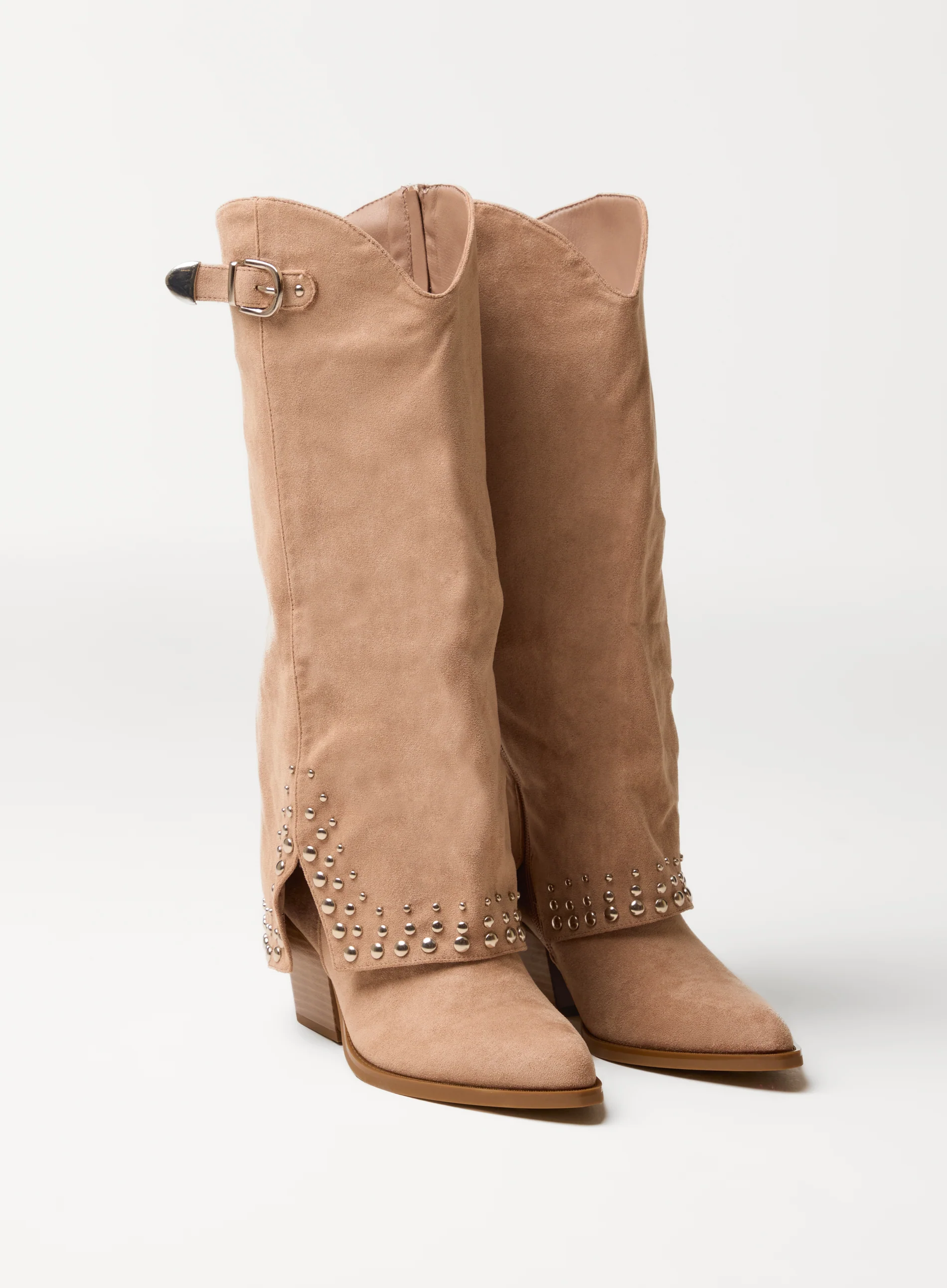Stud Tall Cape Cowboy Boots - Image 3