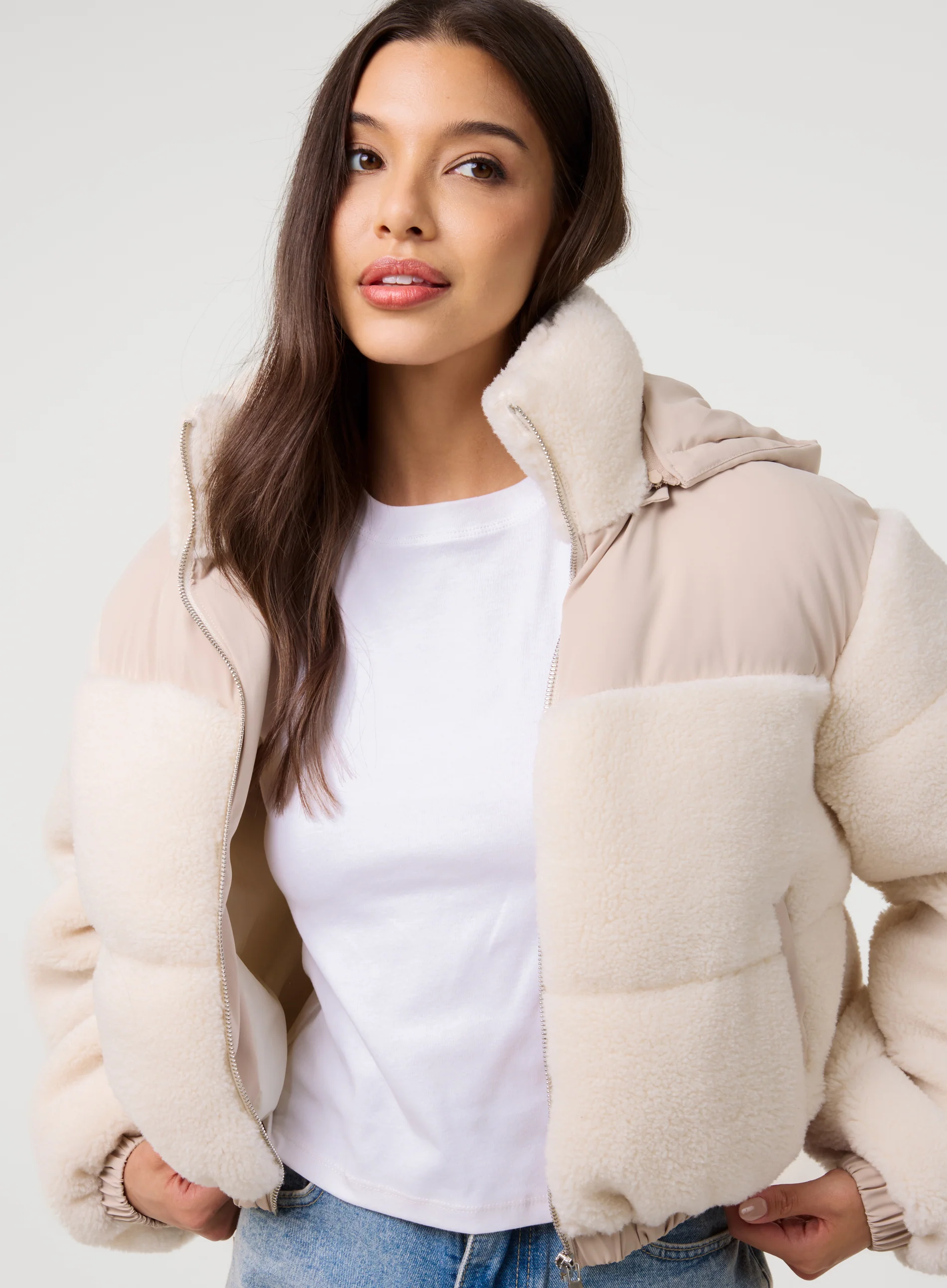 Teddy Coat with Hood - Image 3