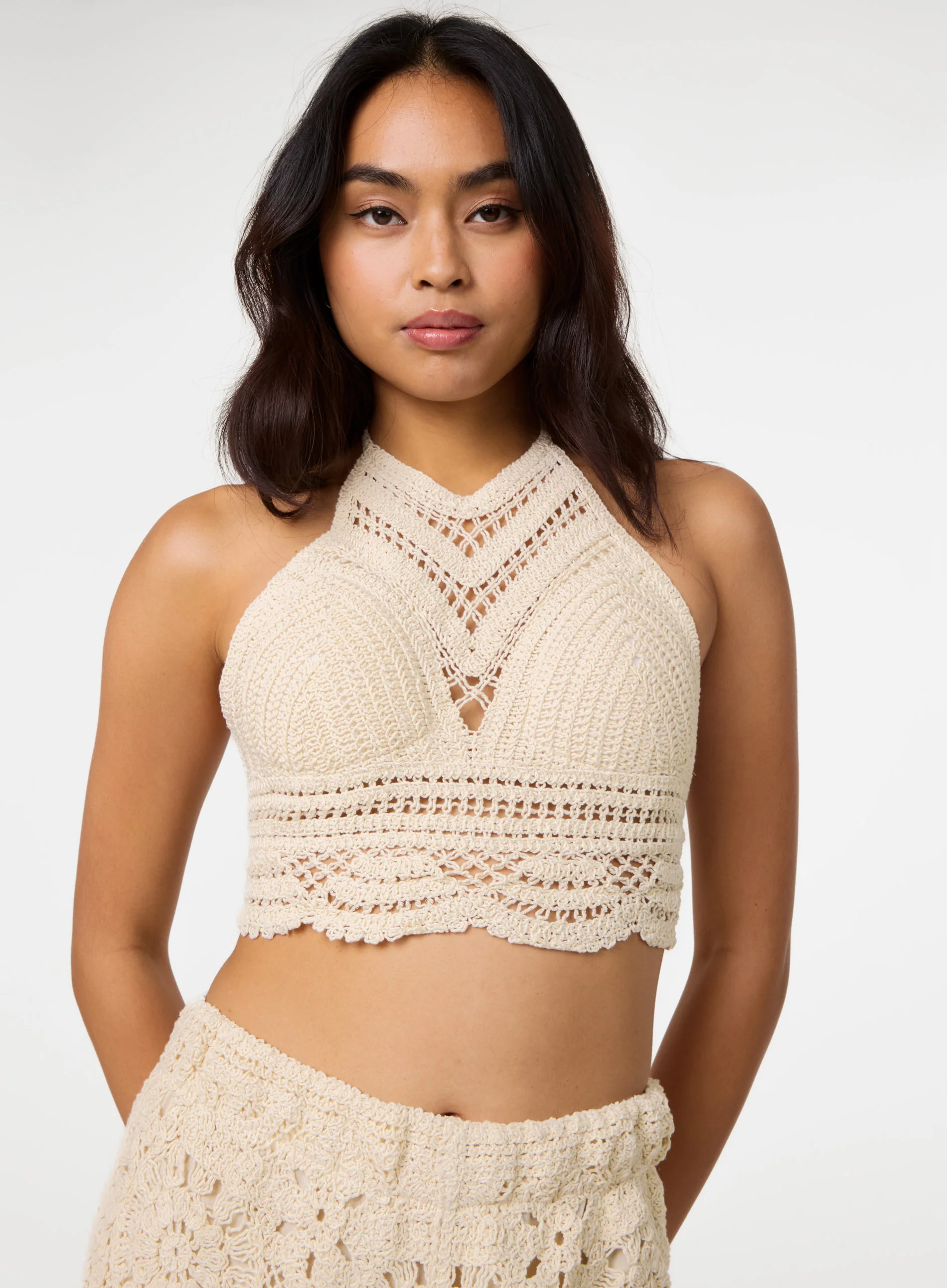 Tie Back Crochet Top - Image 4