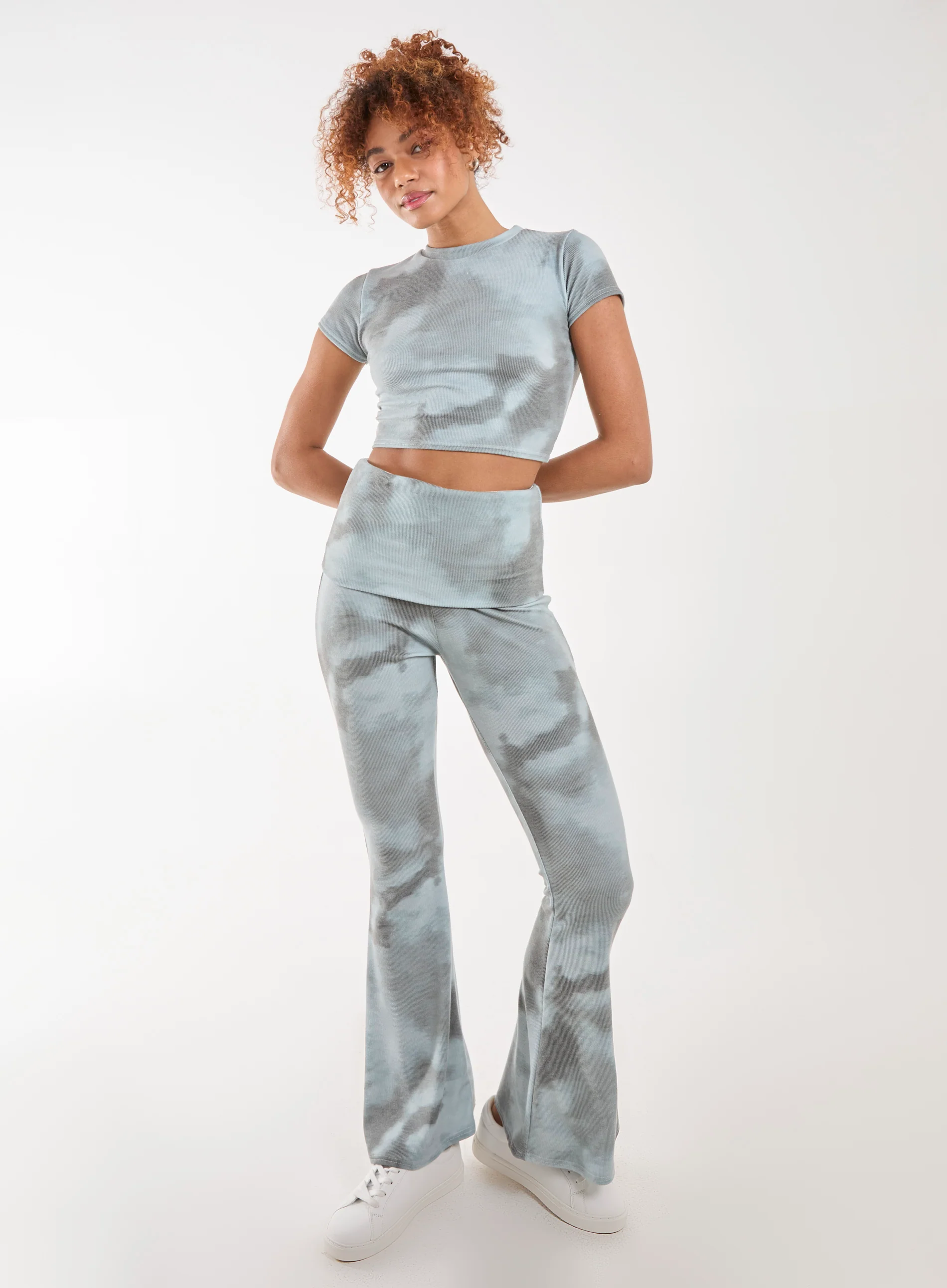 Tie Dye Rib Tee - Image 2