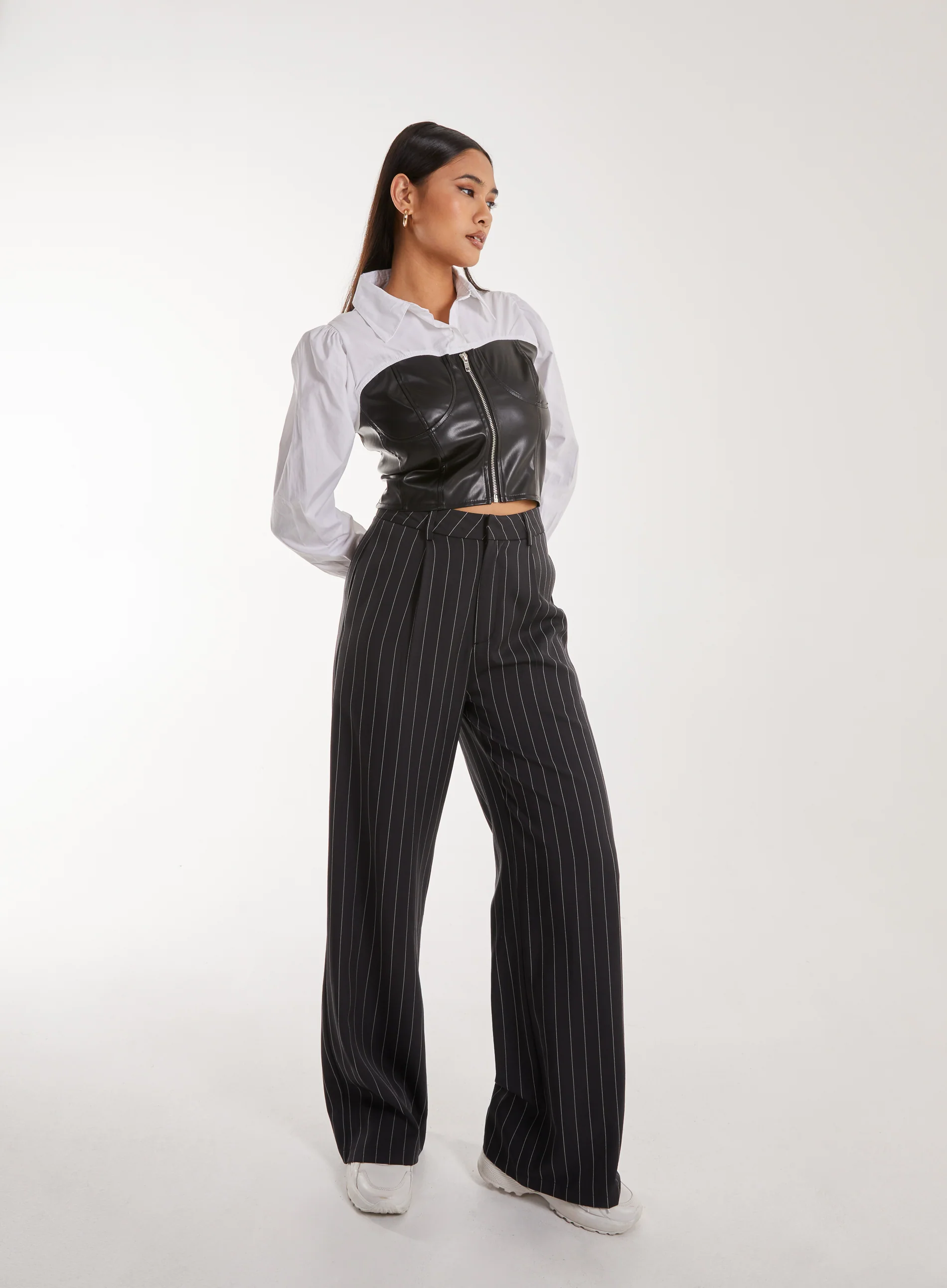 Double Layer Corset Shirt - Image 2