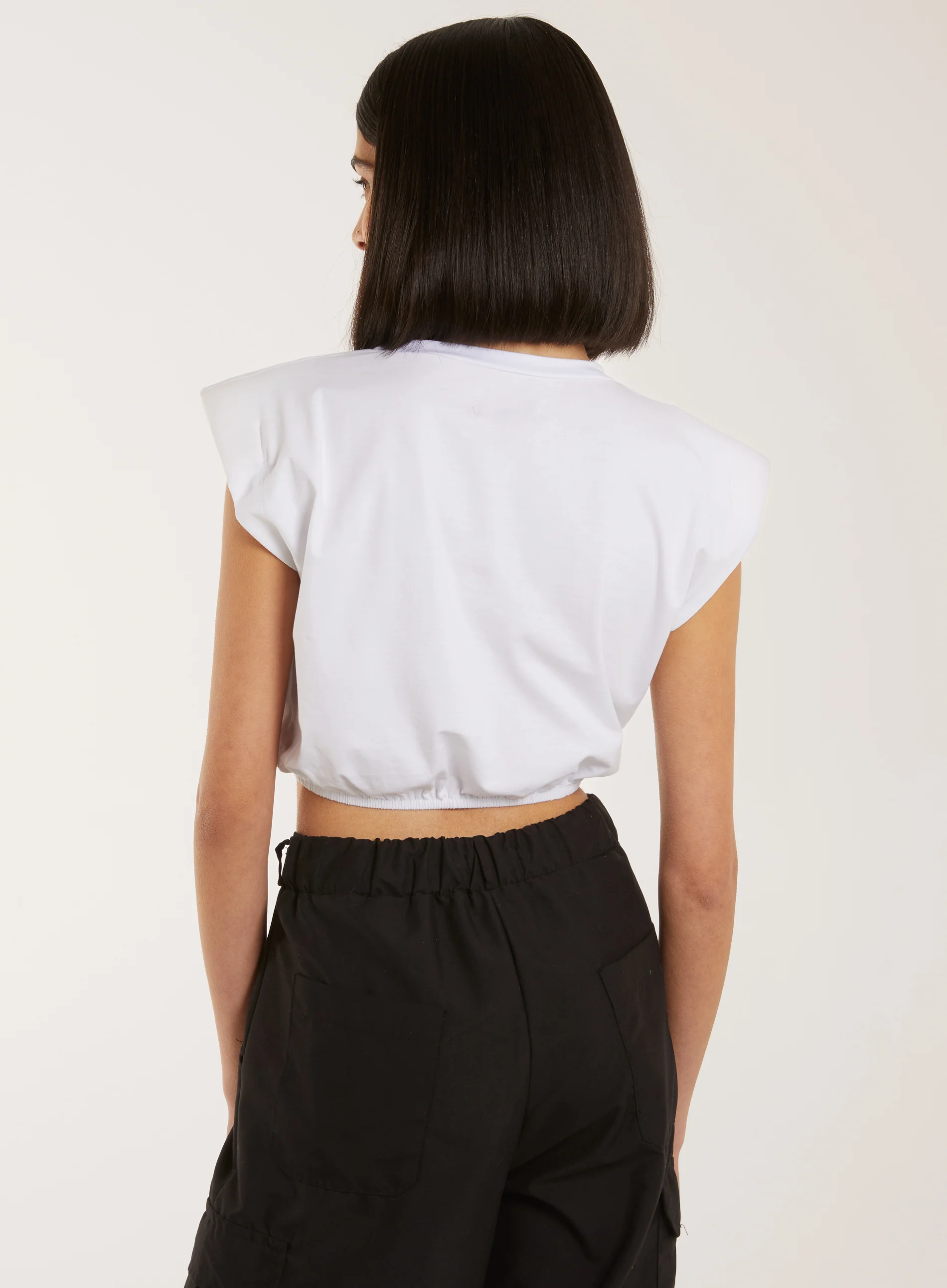 Glitter Heart Crop Top - Image 4