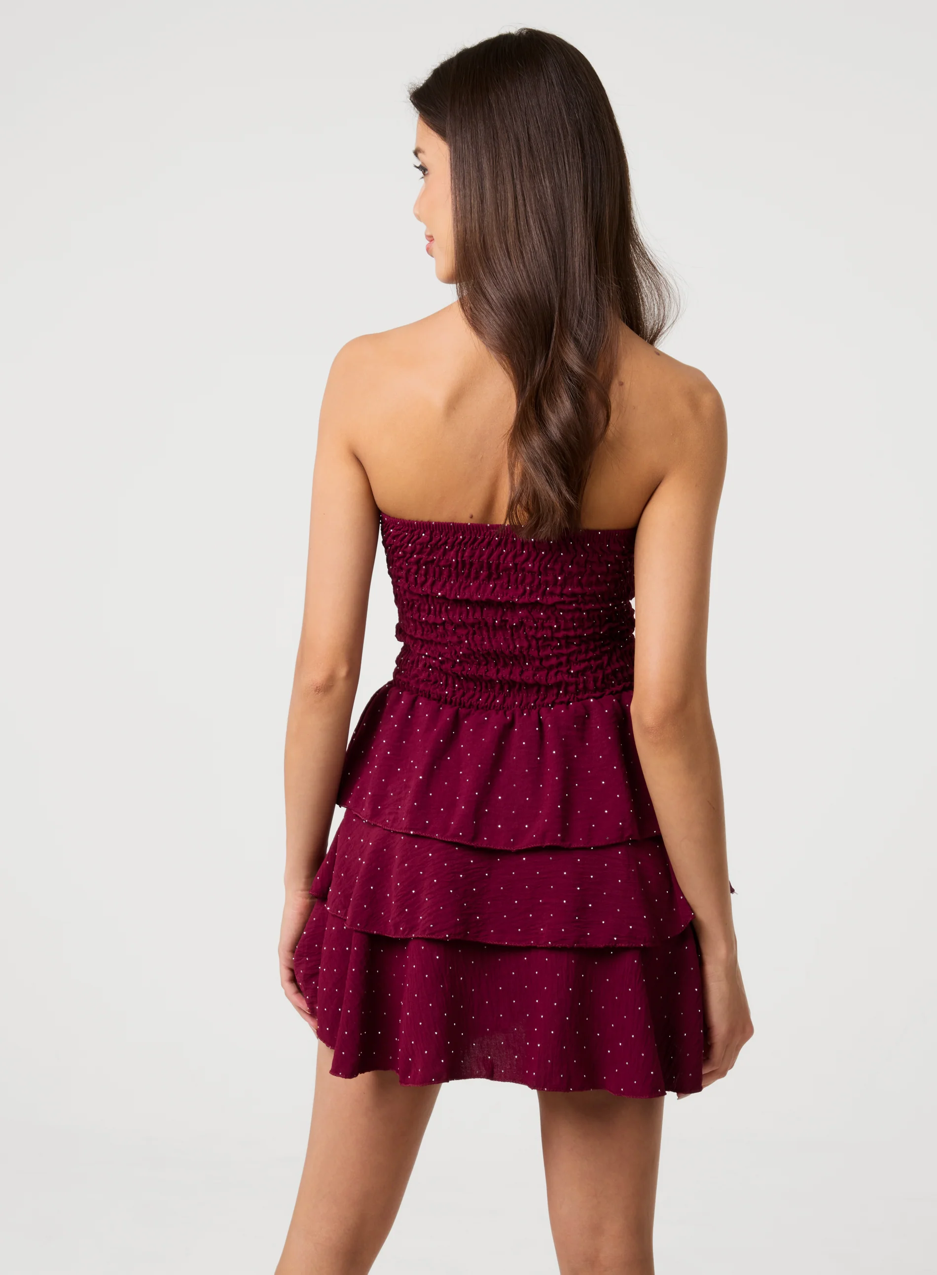 Diamante RaRa Skirt Dress - Image 4